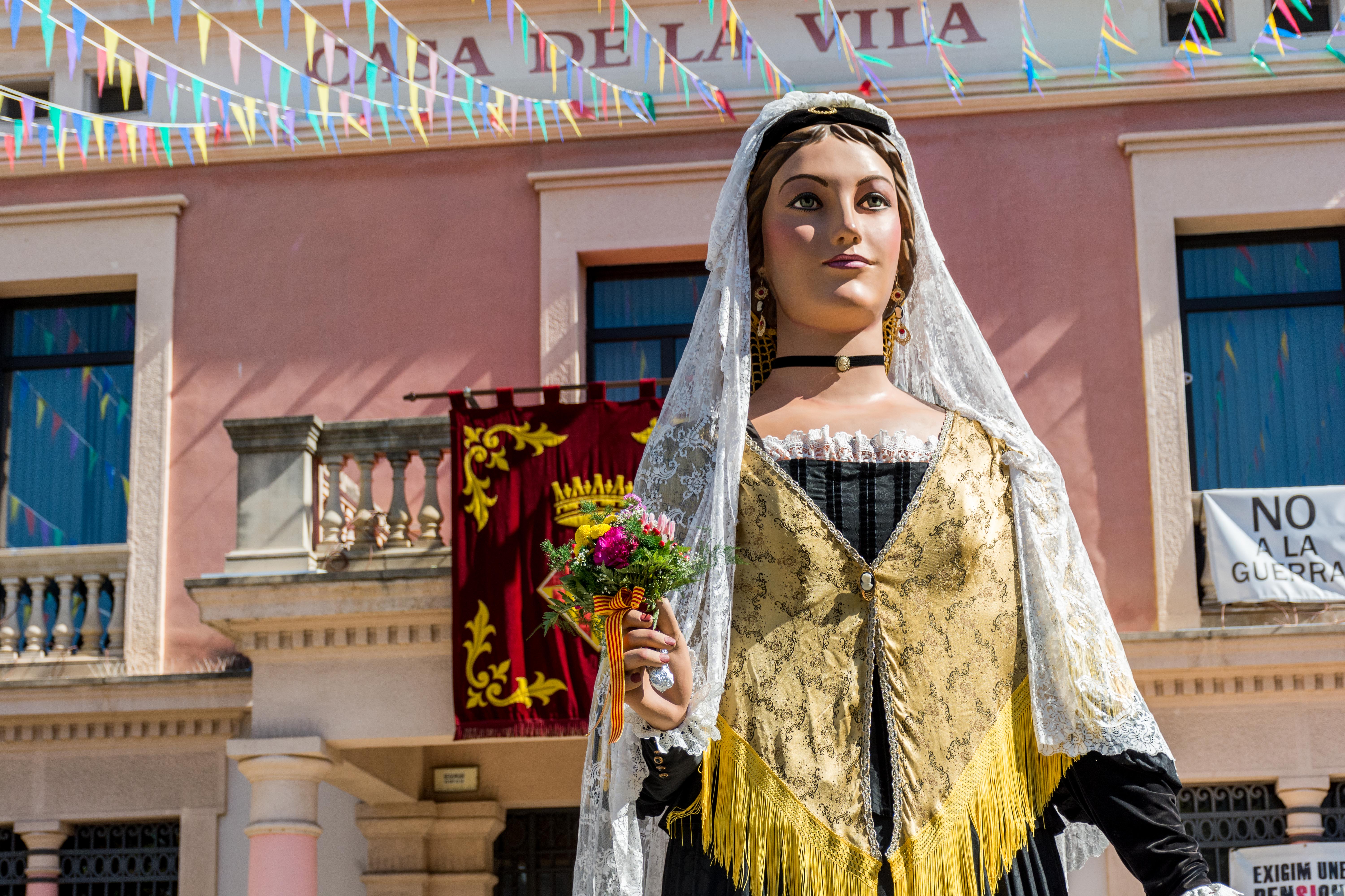 Gegants de Rubí a la Festa Major de 2022. FOTO: Carmelo Jiménez