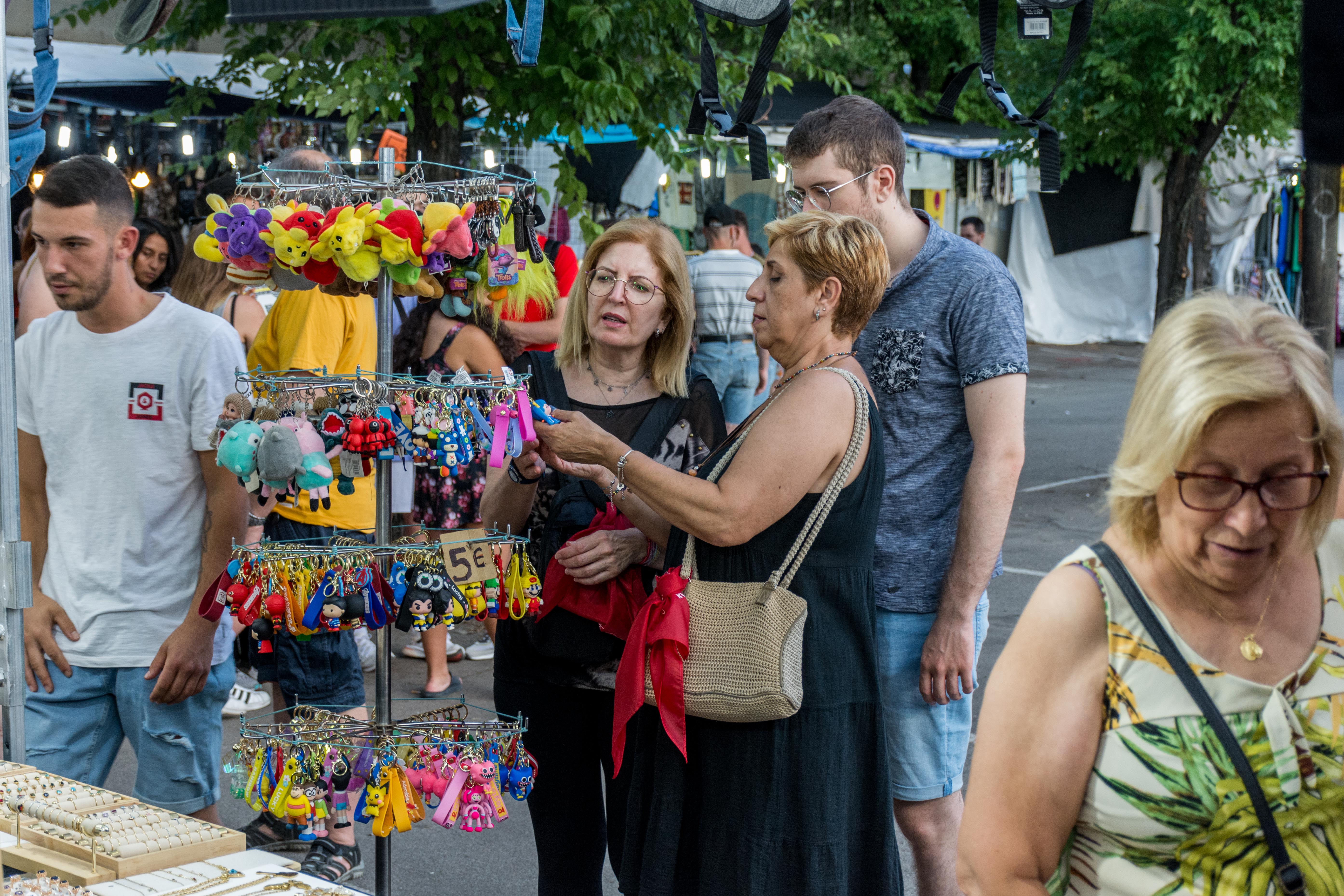 Fira d'atraccions a la zona del Rubí Forma per Festa Major. FOTO: Carmelo Jiménez