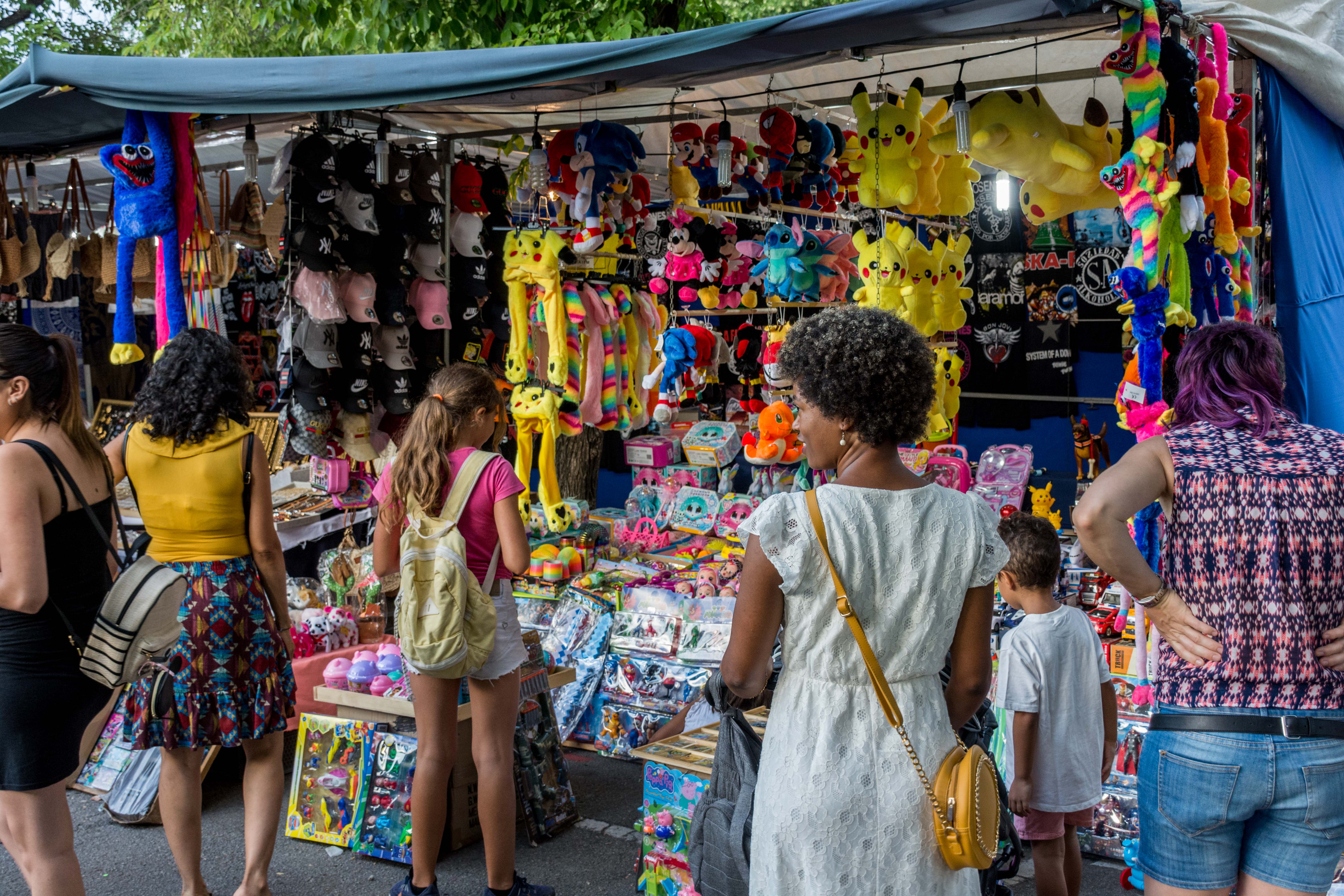 Fira d'atraccions a la zona del Rubí Forma per Festa Major. FOTO: Carmelo Jiménez