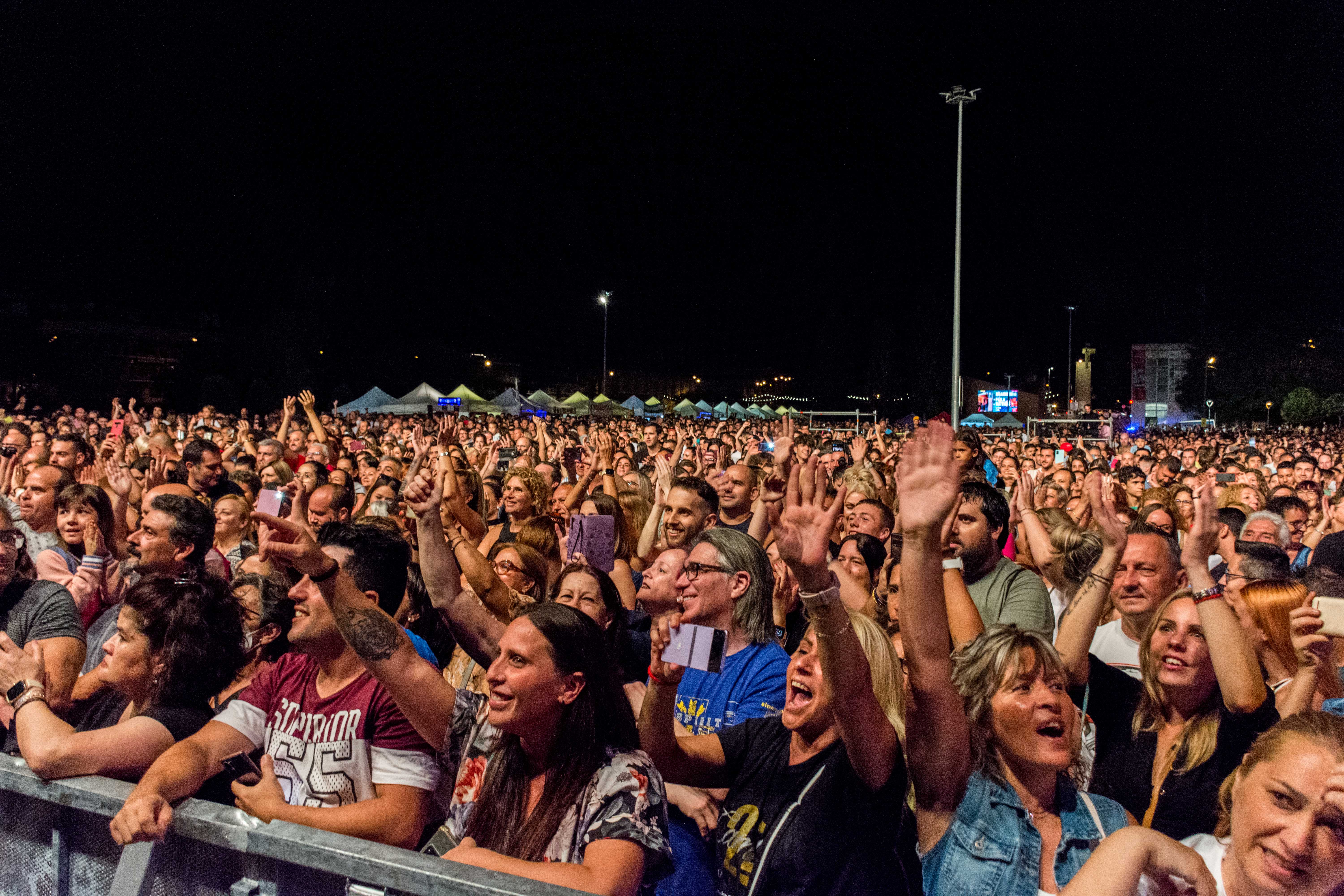  Concert de Camela a l'Escardívol per Festa Major 2022. FOTO: Carmelo Jiménez 