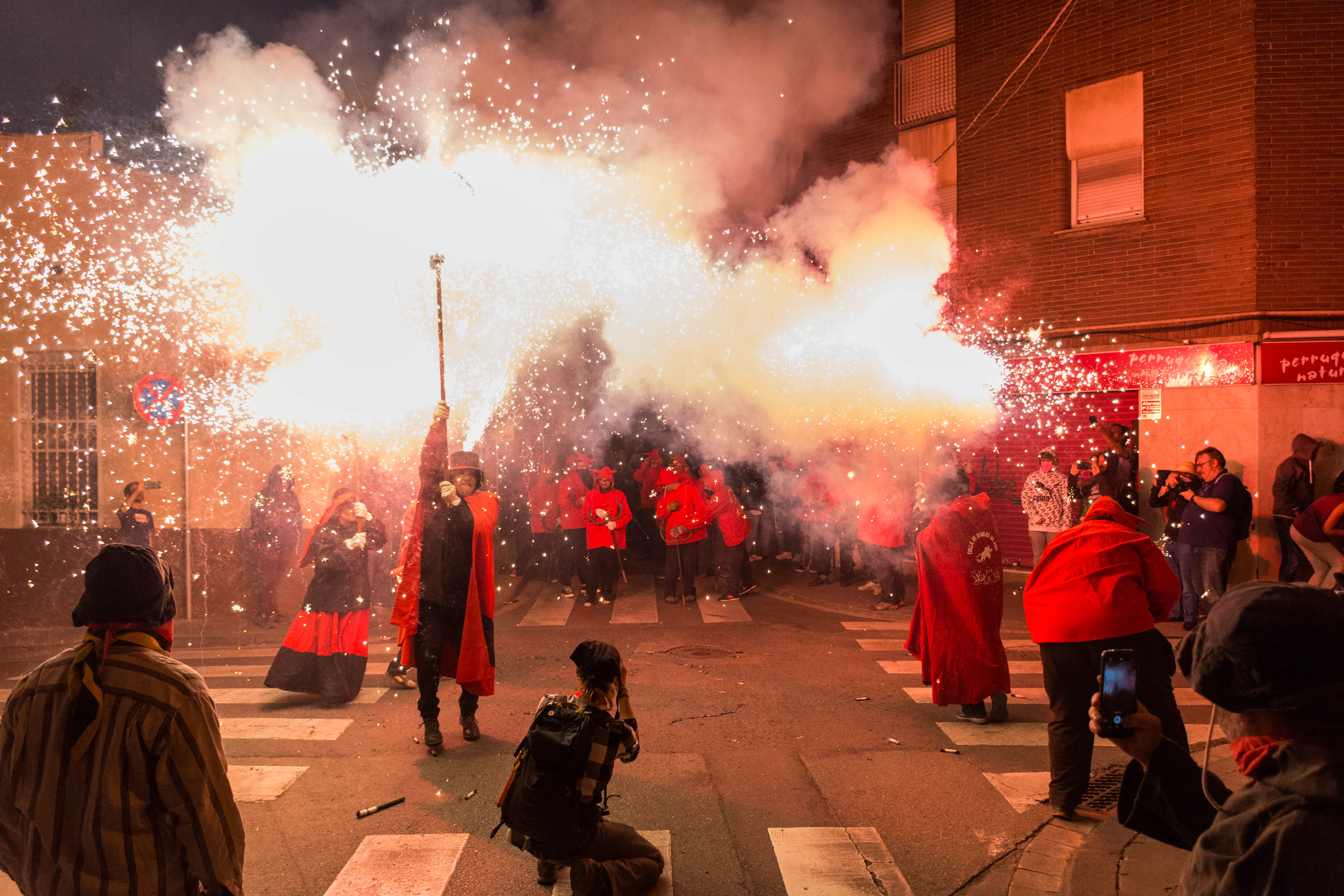 Correfoc de les colles de diables de Rubí per Festa Major 2022. FOTO: Carmelo Jiménez