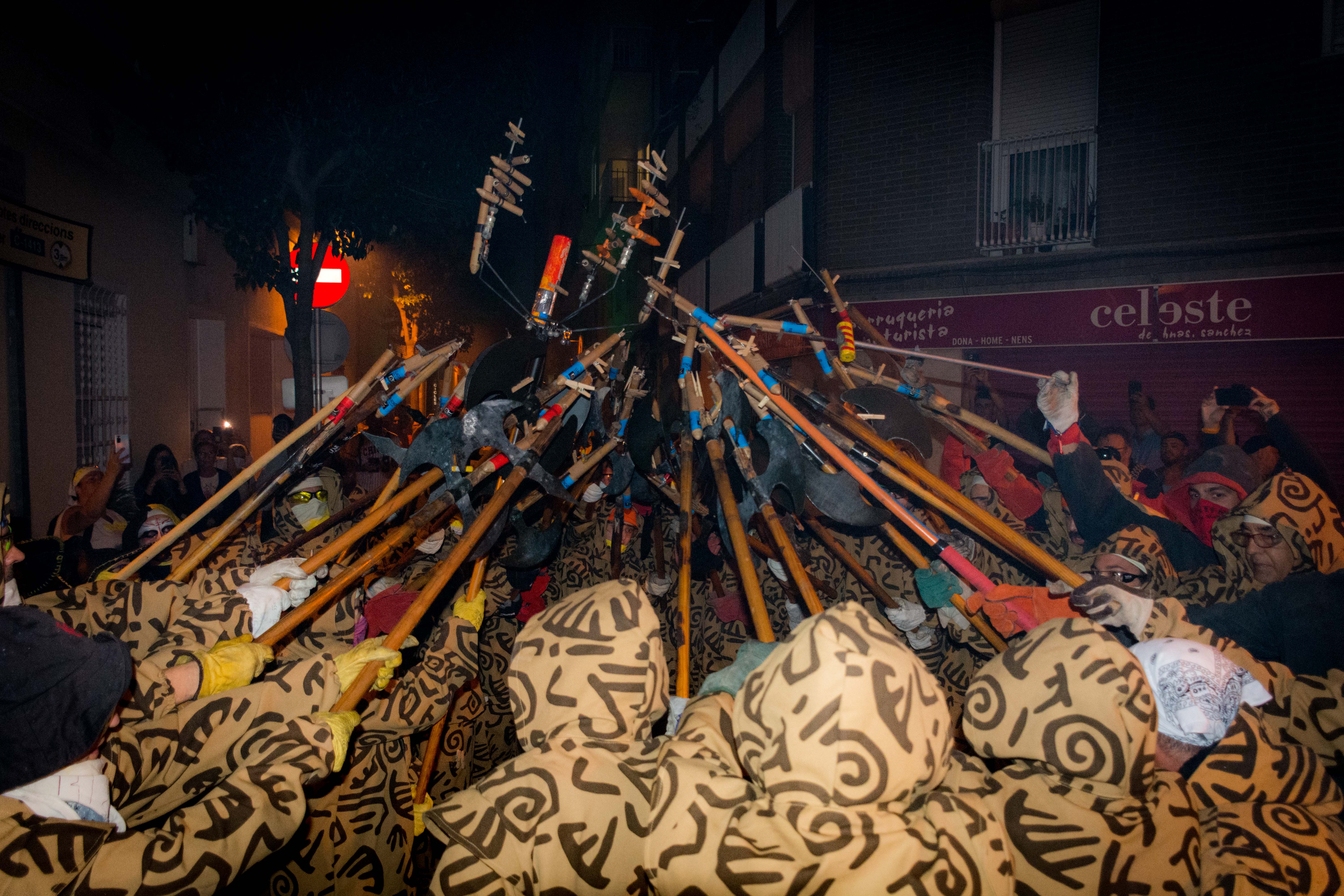 Correfoc de les colles de diables de Rubí per Festa Major 2022. FOTO: Carmelo Jiménez