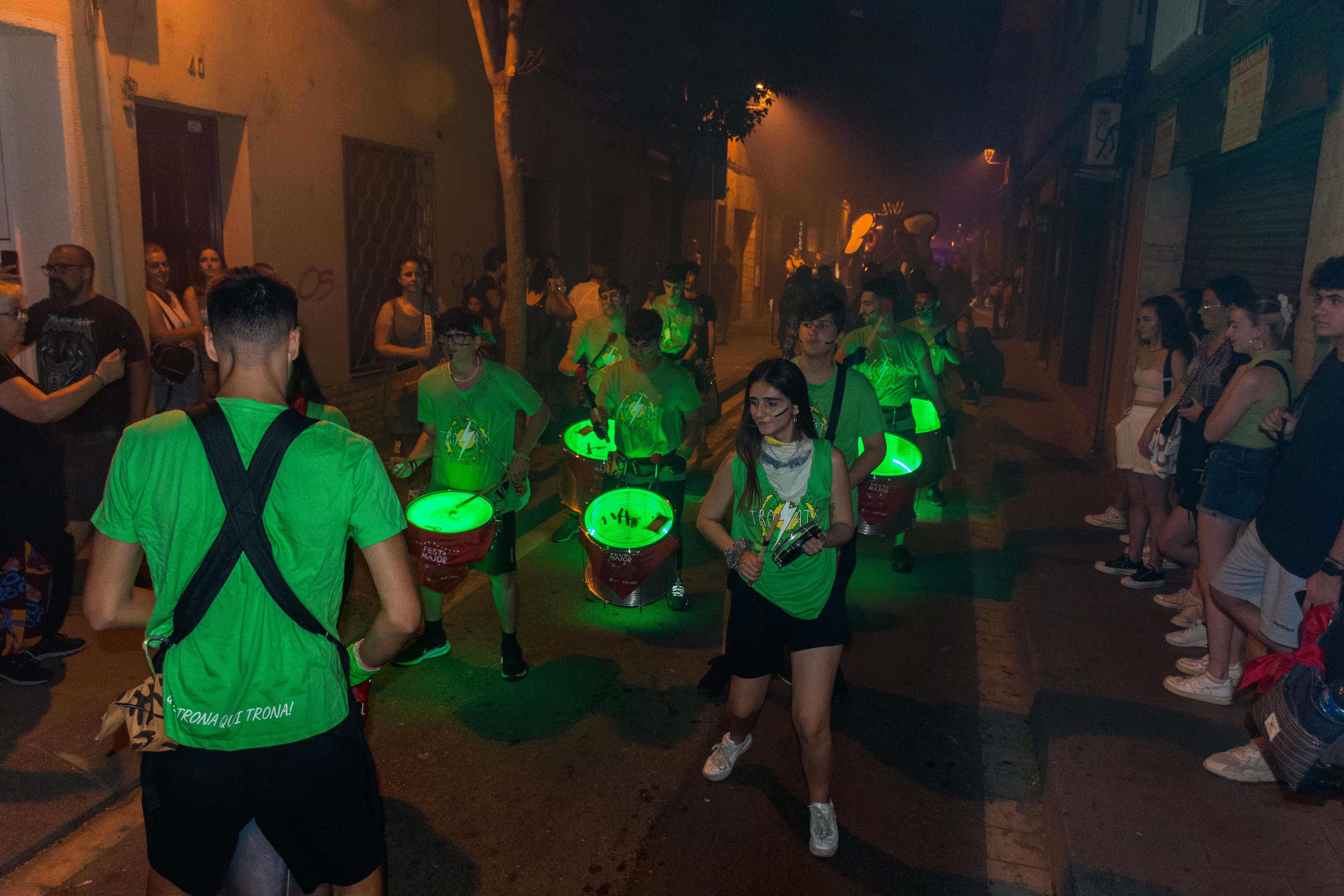 Correfoc de les colles de diables de Rubí per Festa Major 2022. FOTO: Carmelo Jiménez