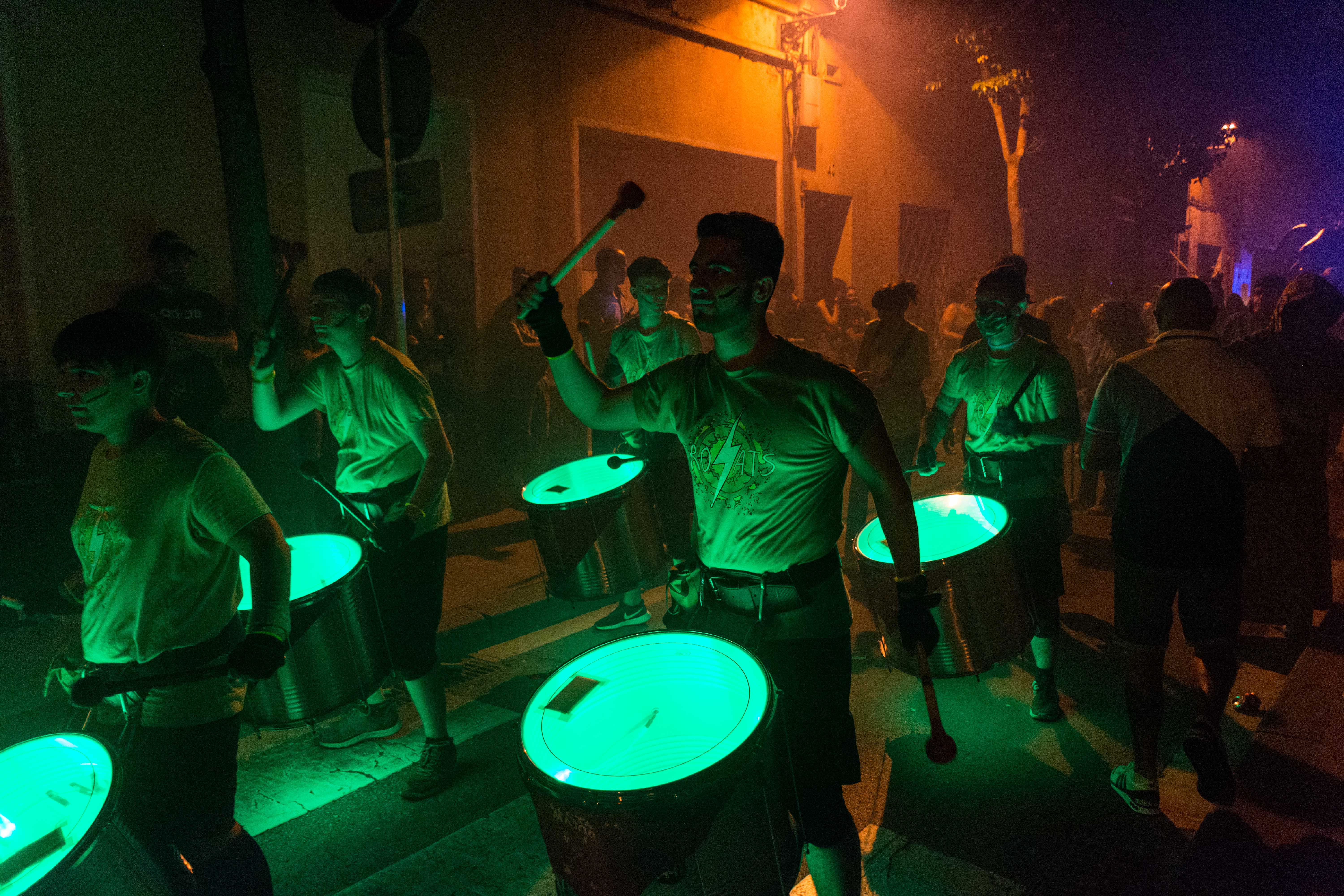 Correfoc de les colles de diables de Rubí per Festa Major 2022. FOTO: Carmelo Jiménez