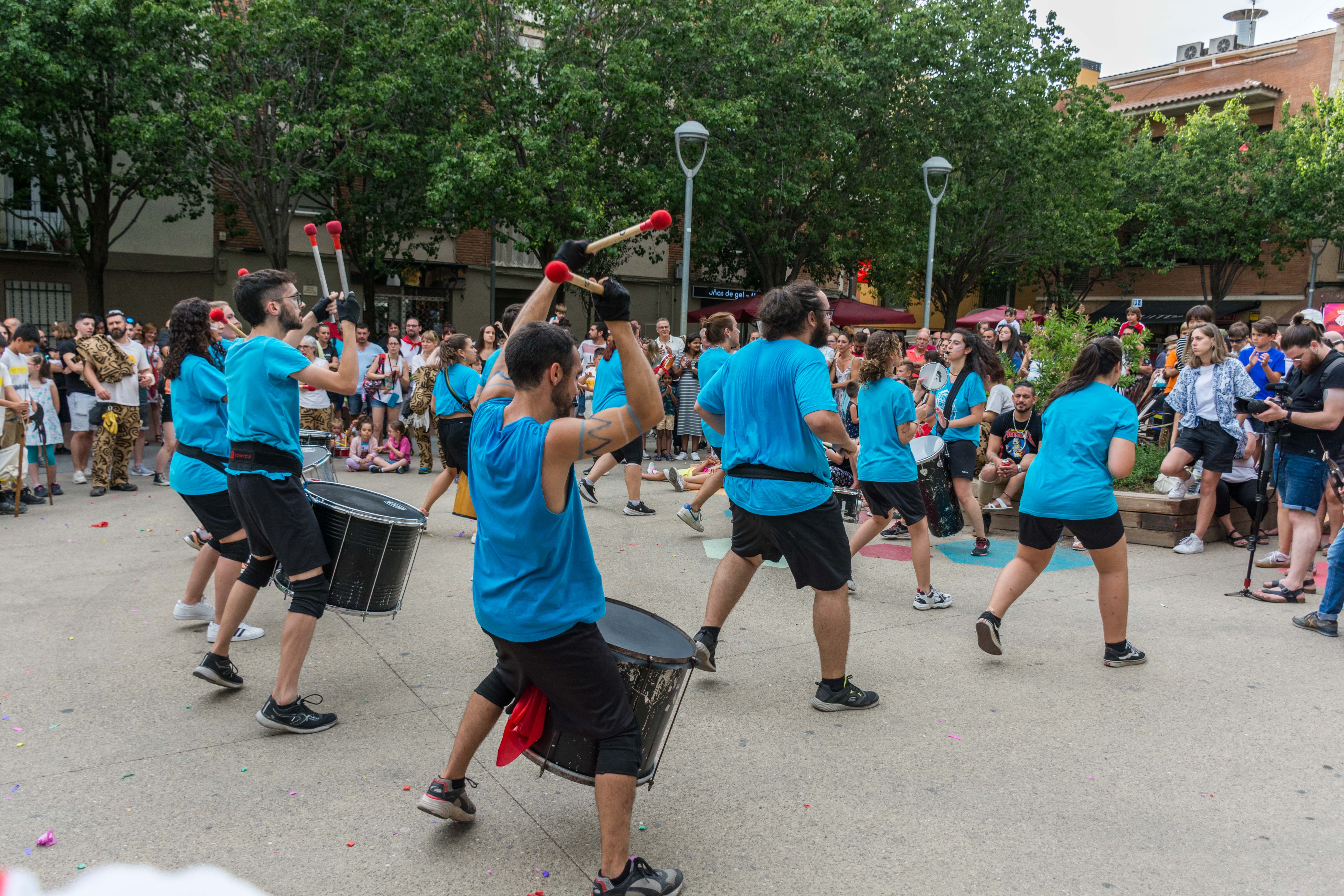  Tabalada i correfoc infantil a la Festa Major de Rubí 2022. FOTO: Carmelo Jiménez