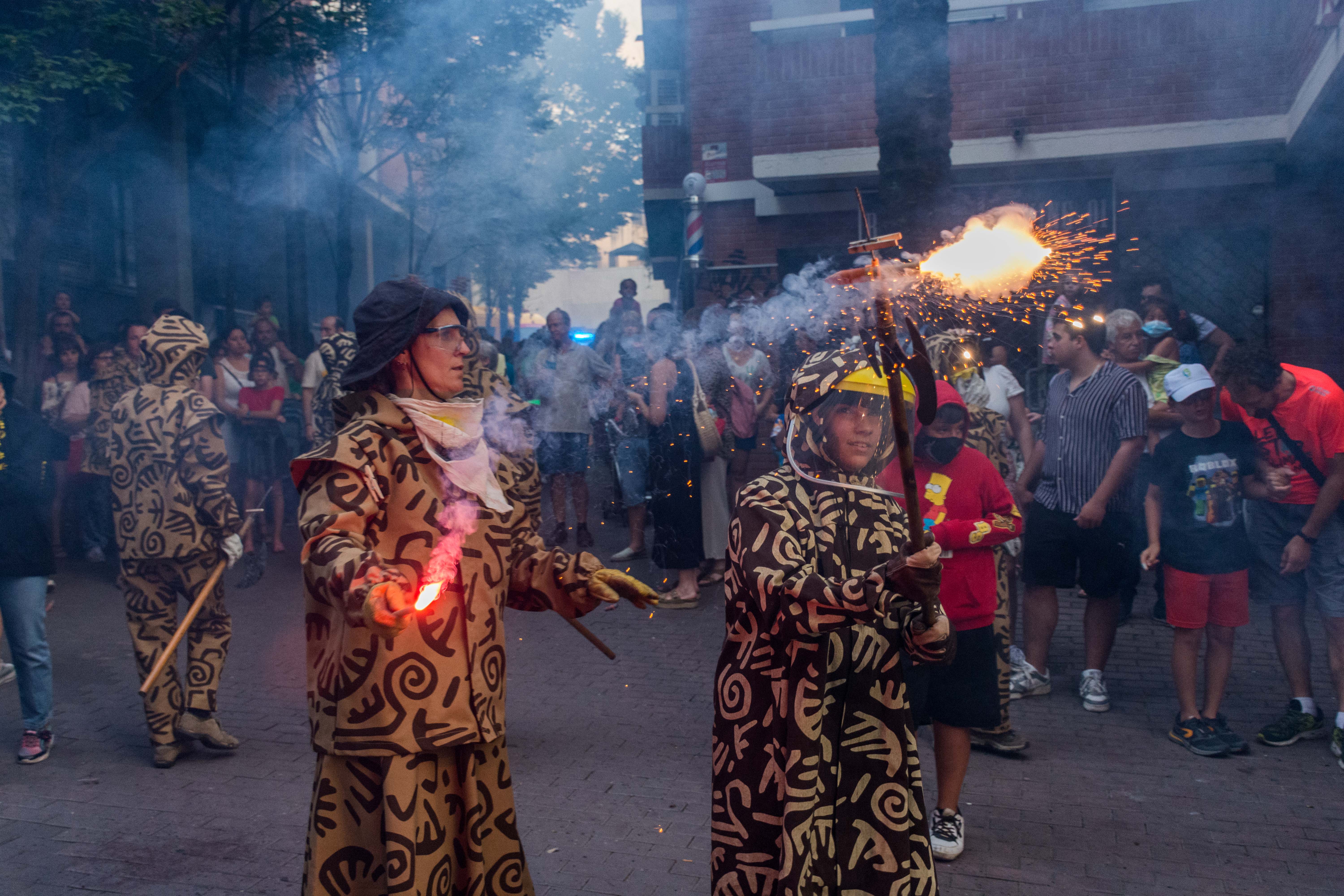  Tabalada i correfoc infantil a la Festa Major de Rubí 2022. FOTO: Carmelo Jiménez