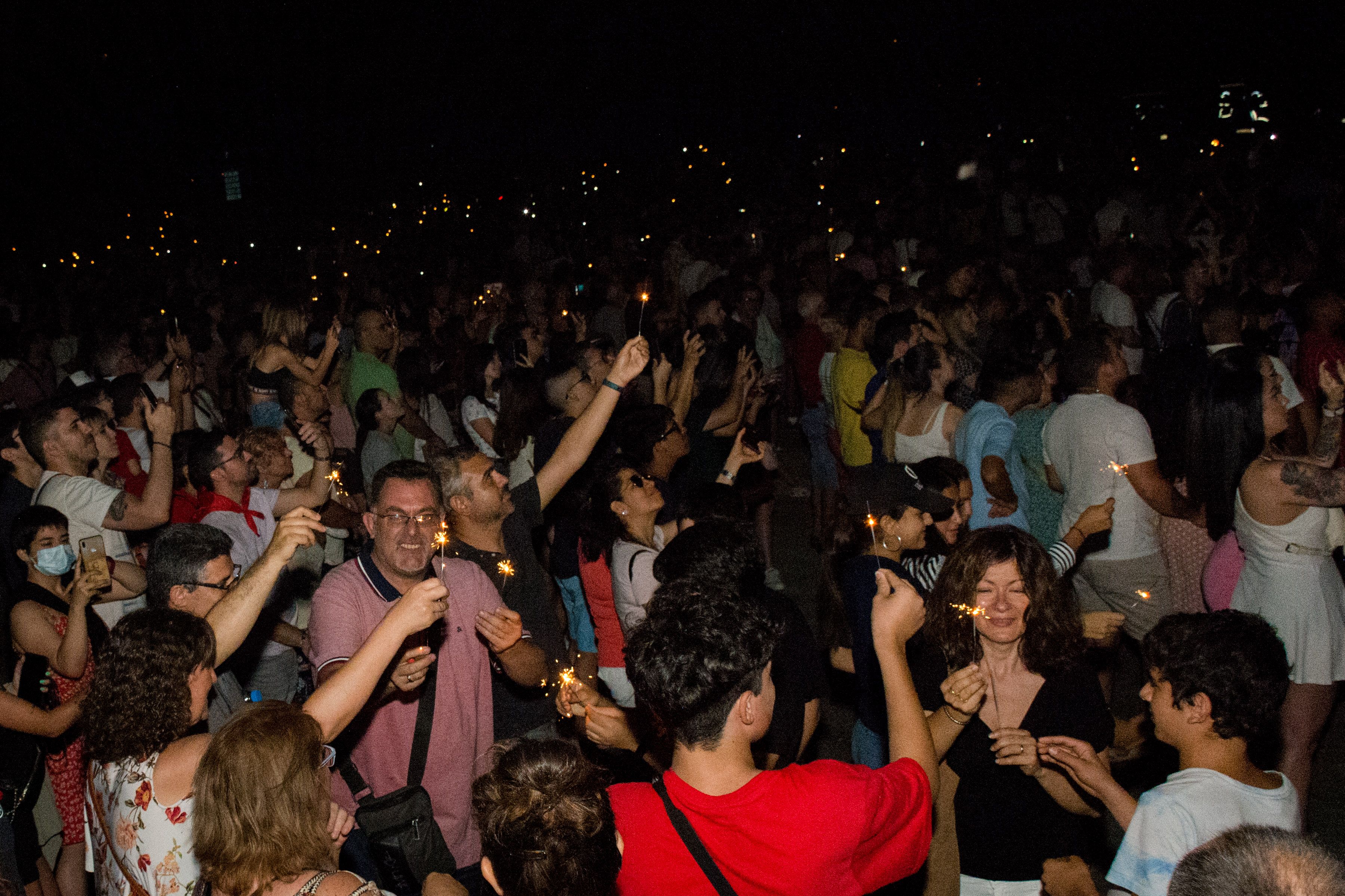 Piromusical de la Festa Major de 2022. FOTO: Carmelo Jiménez