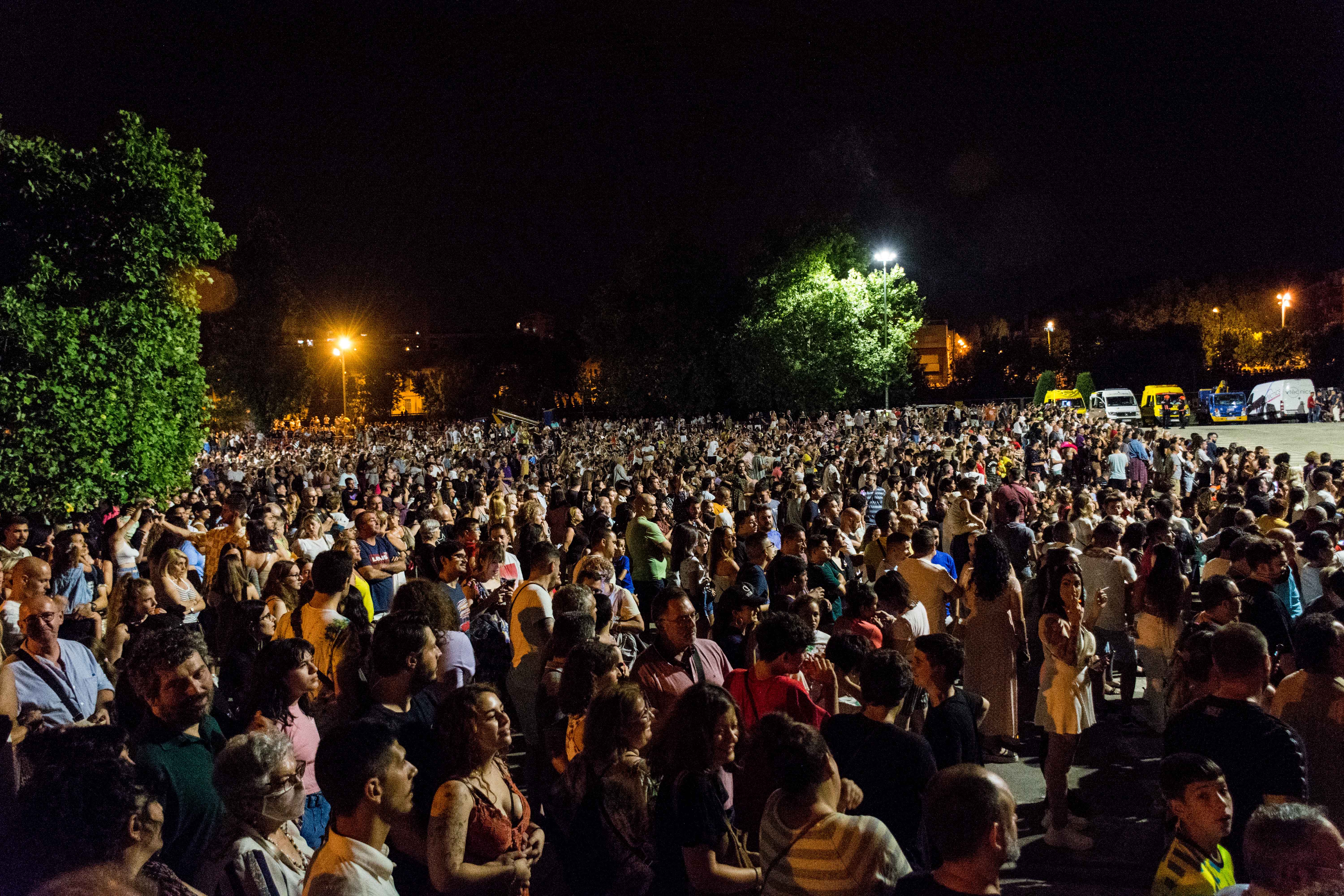 Piromusical de la Festa Major de 2022. FOTO: Carmelo Jiménez