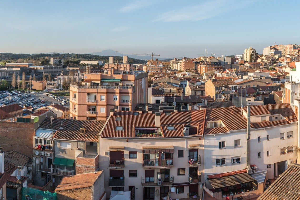 Panoràmica d'habitatges de la ciutat de Rubí. FOTO: Ajuntament de Rubí – Xavi Olmos