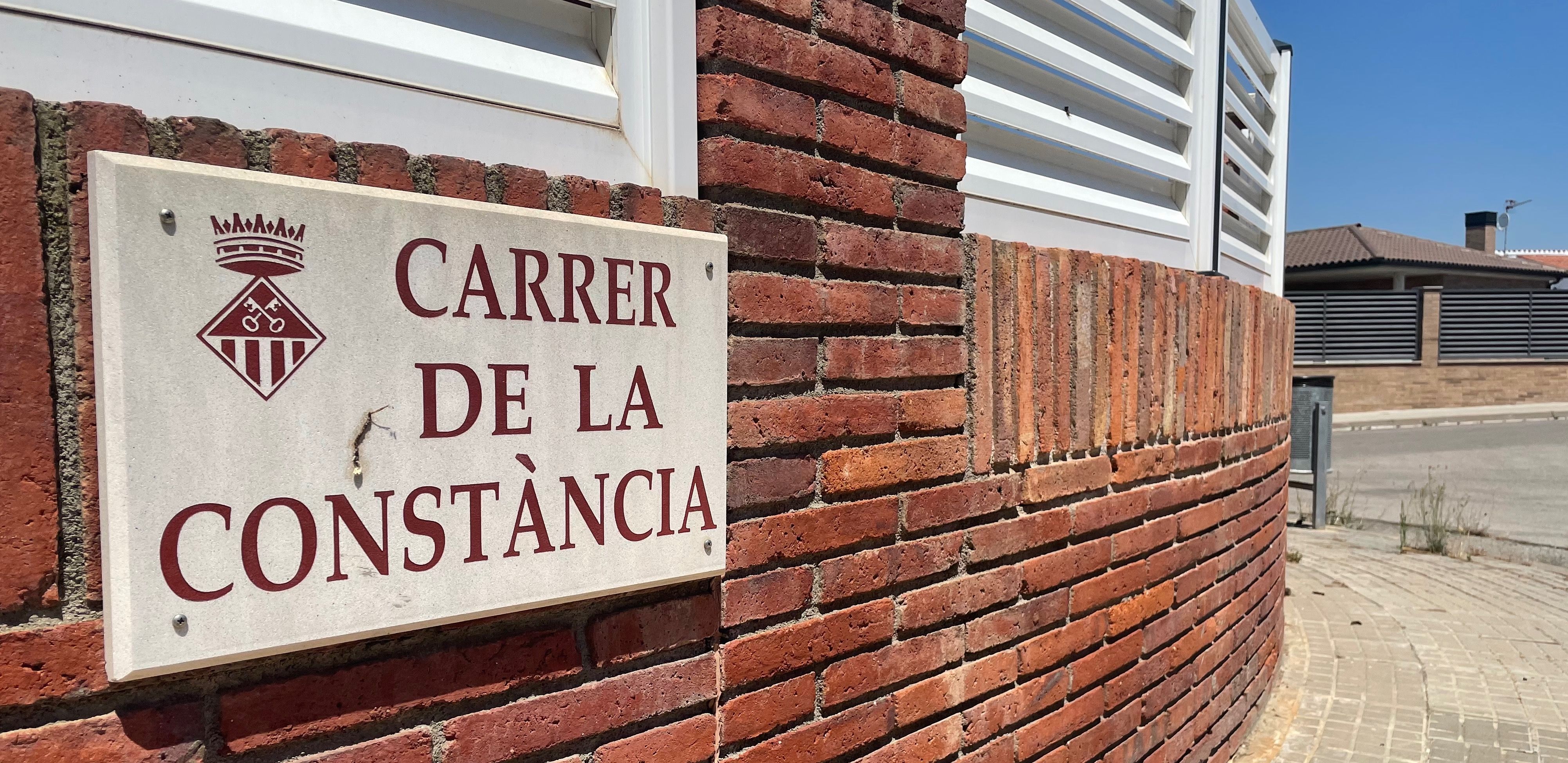 Carrer de la Constància. FOTO: Redacció