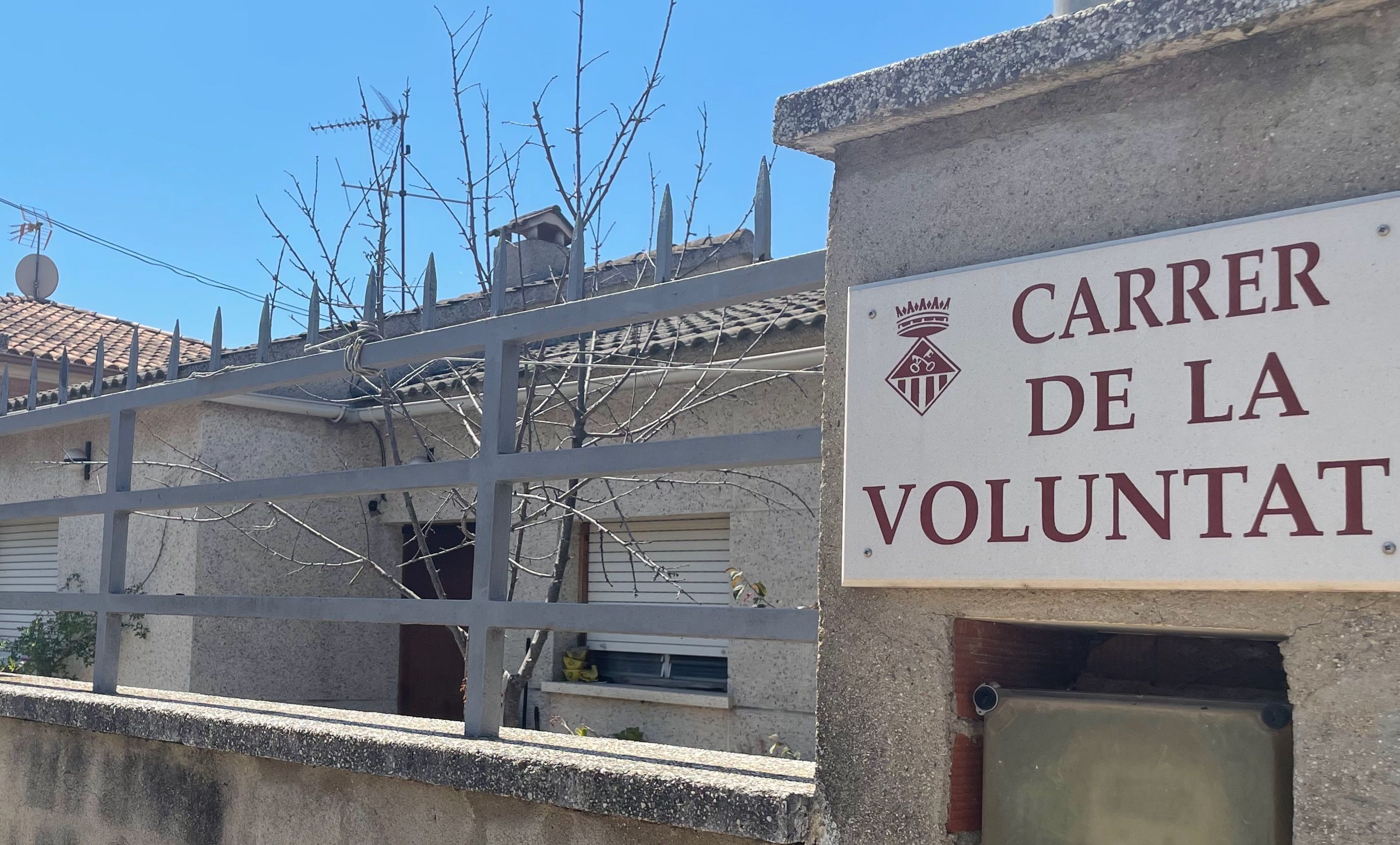 Carrer de la Voluntat. FOTO: Redacció