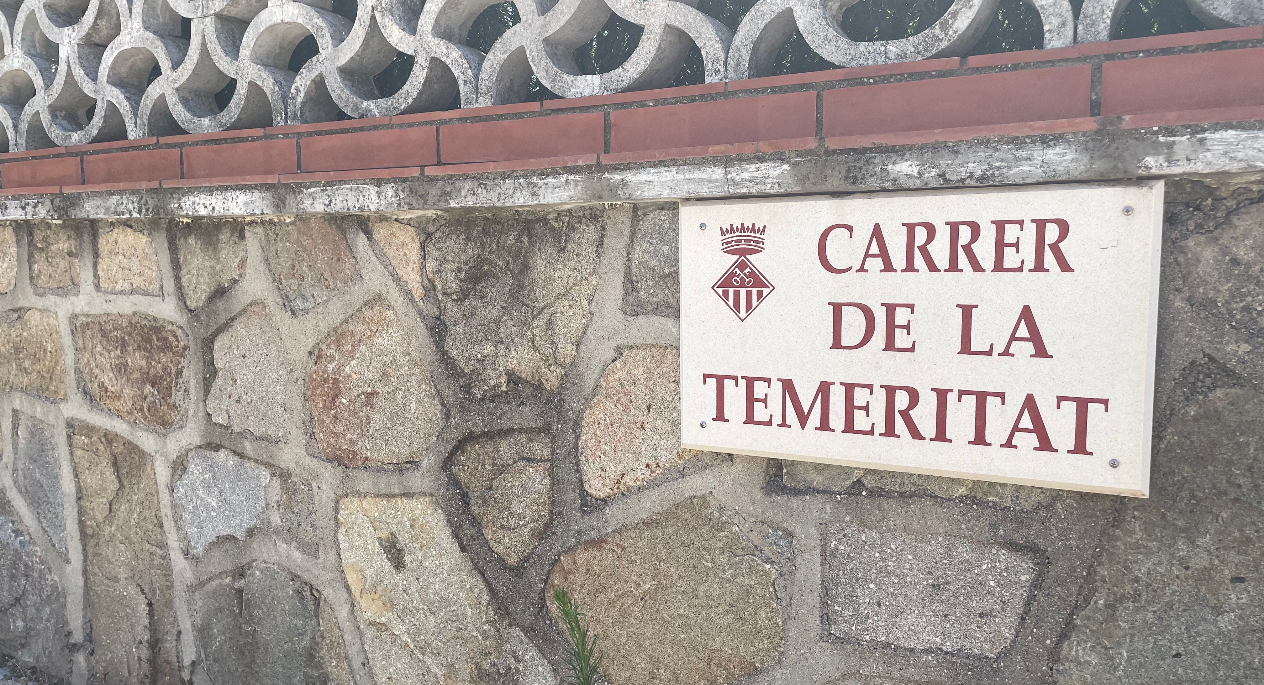 Carrer de la Temeritat. FOTO: Redacció