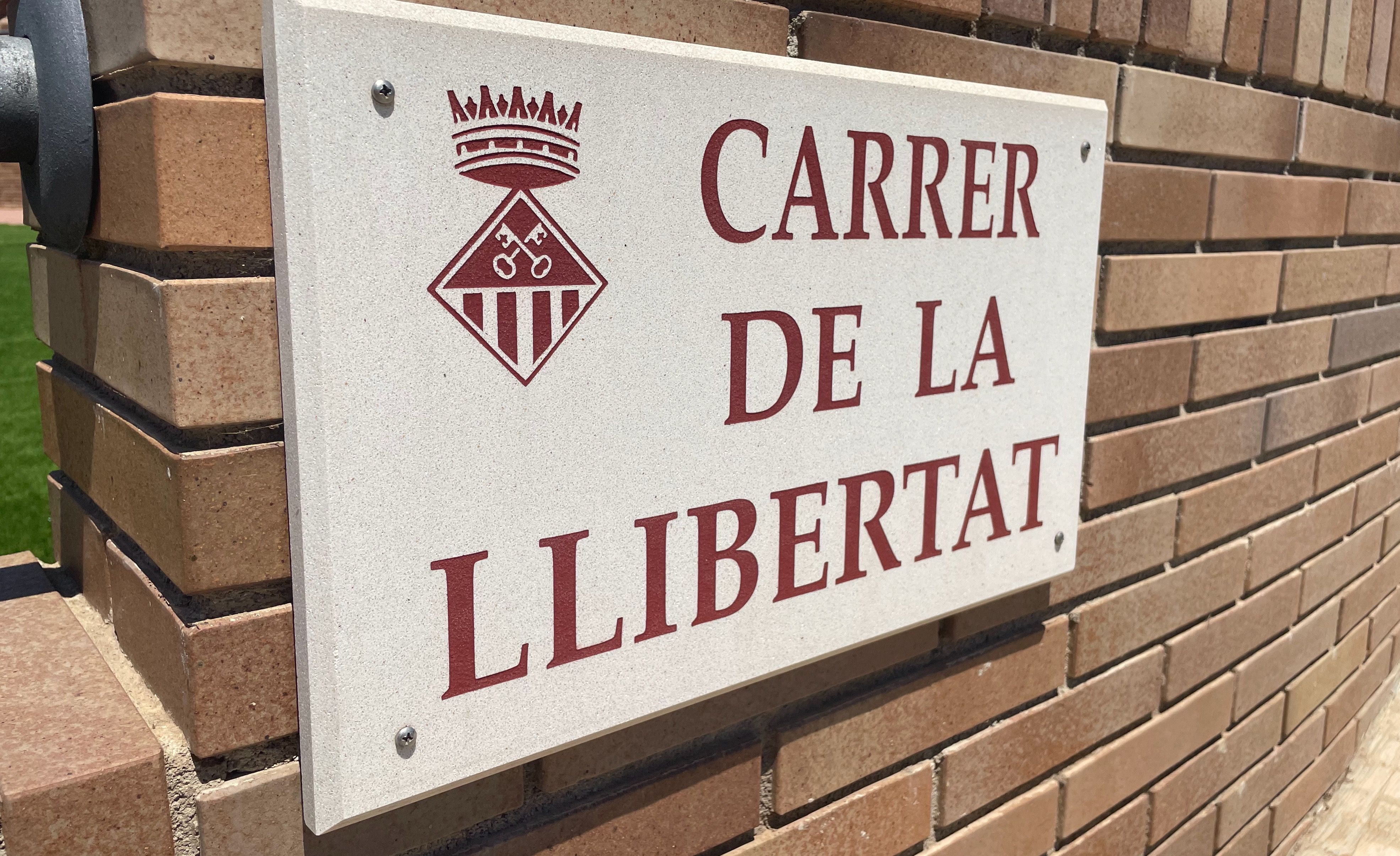 Carrer de la Llibertat. FOTO: Redacció 