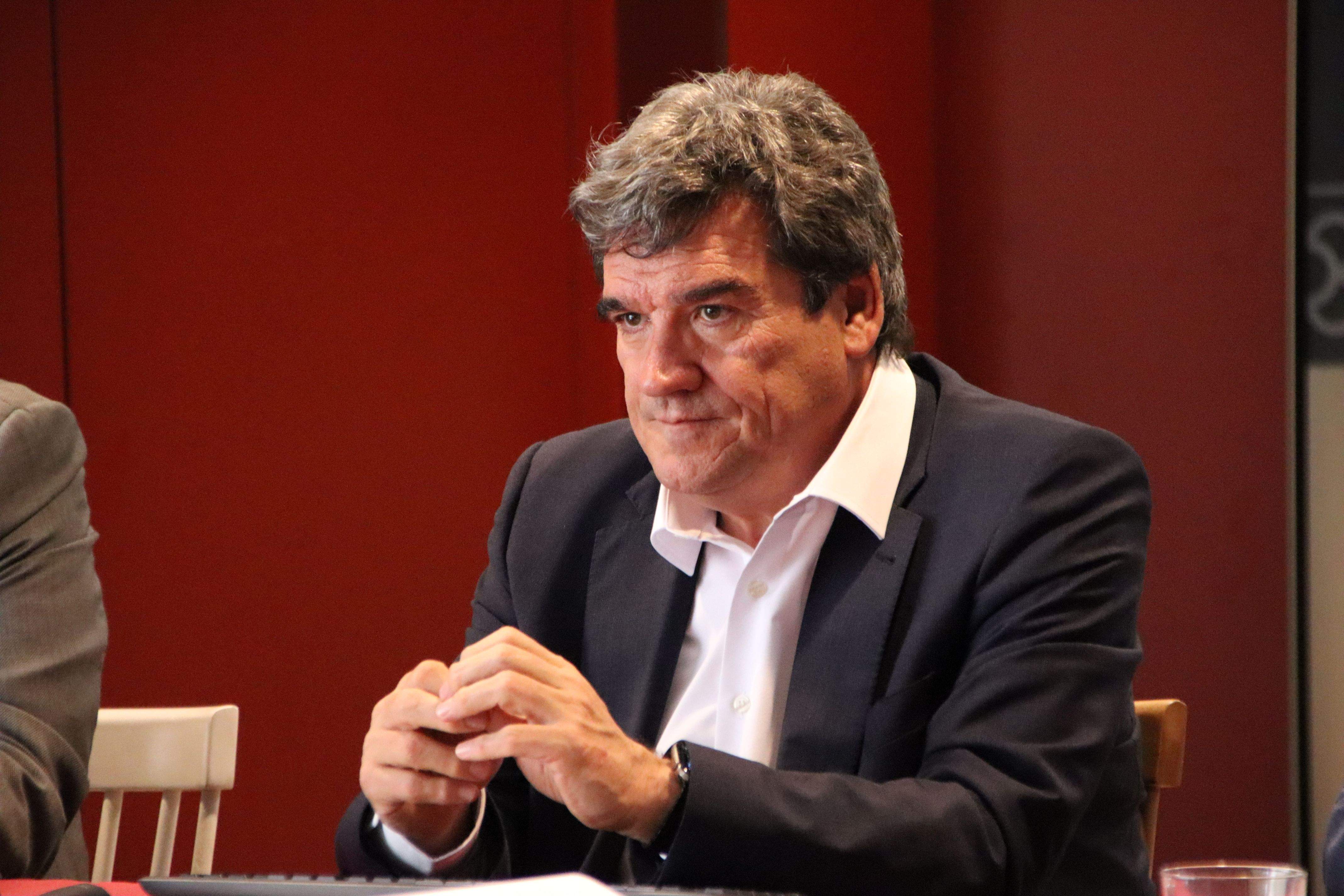 El ministre d'Inclusió, Seguretat Social i Migracions, José Luis Escrivá. FOTO: Blanca Blay (ACN)