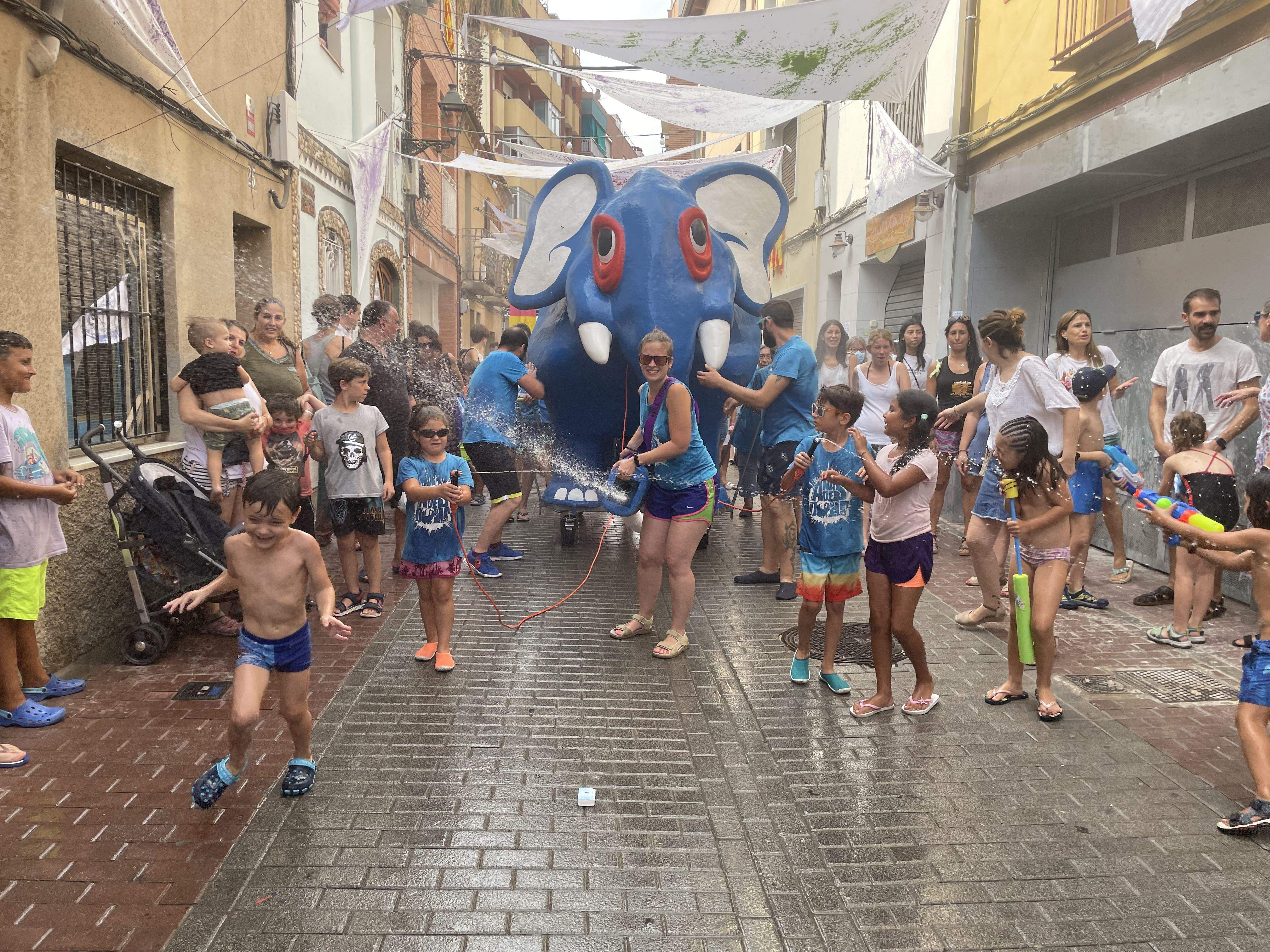Tornen les festes del carrer de Sant Jaume de Rubí. FOTO: Arnau Martínez