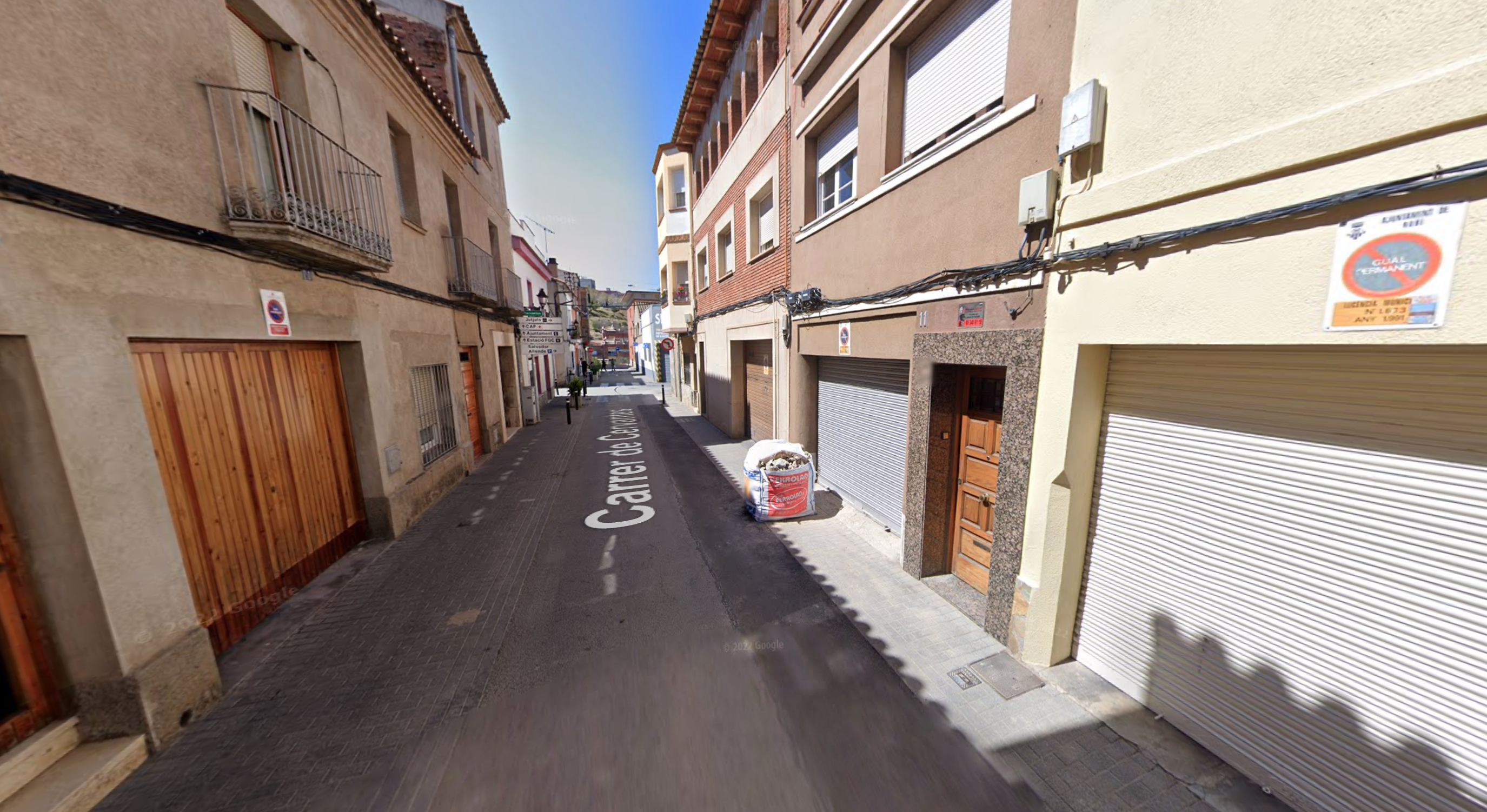 Carrer Cervantes. FOTO: Google Maps