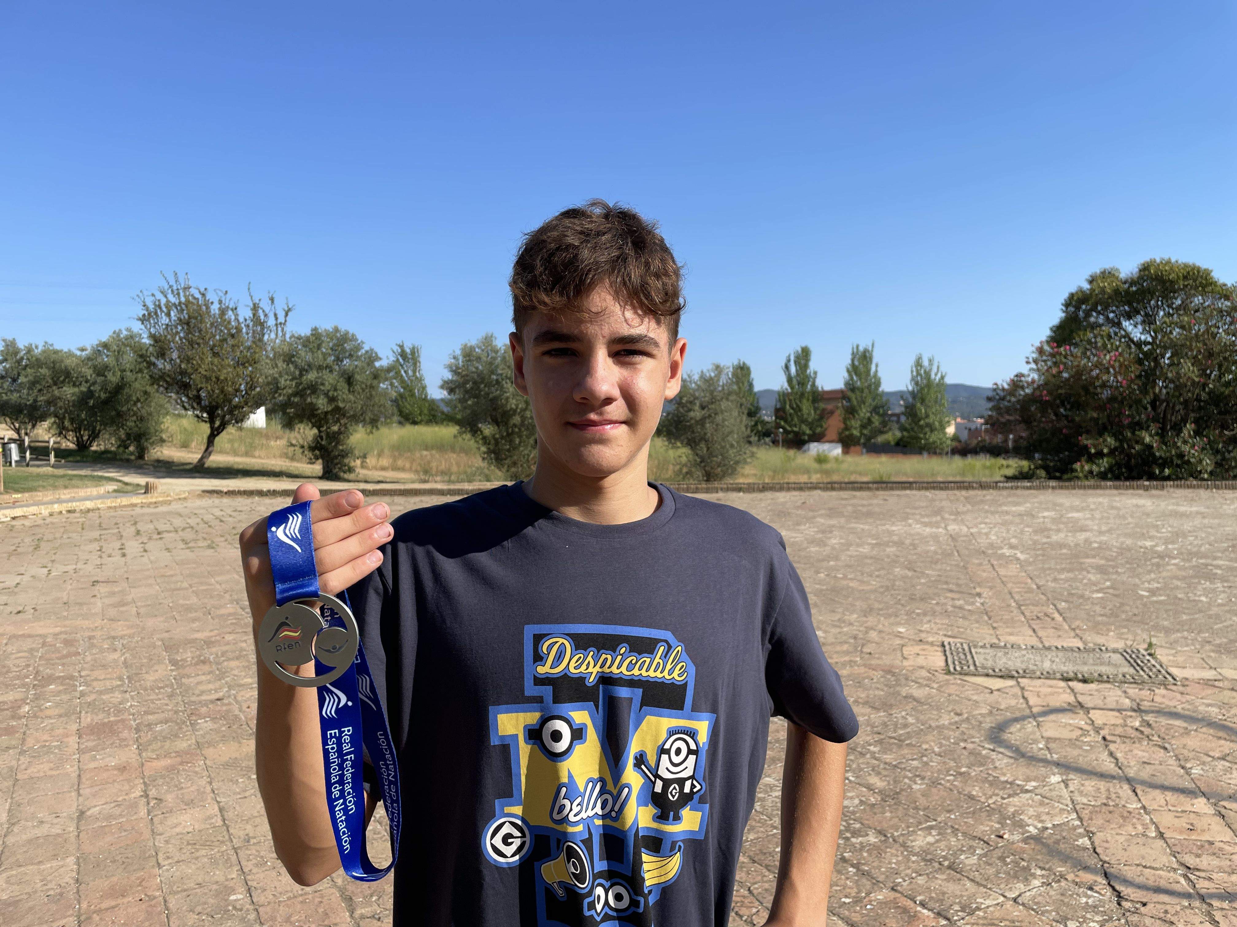 Les notícies més destacades de la setmana, com en Pol Ramos, subcampió als 100 m braça als Campionats d'Espanya aleví. FOTO: César Martínez