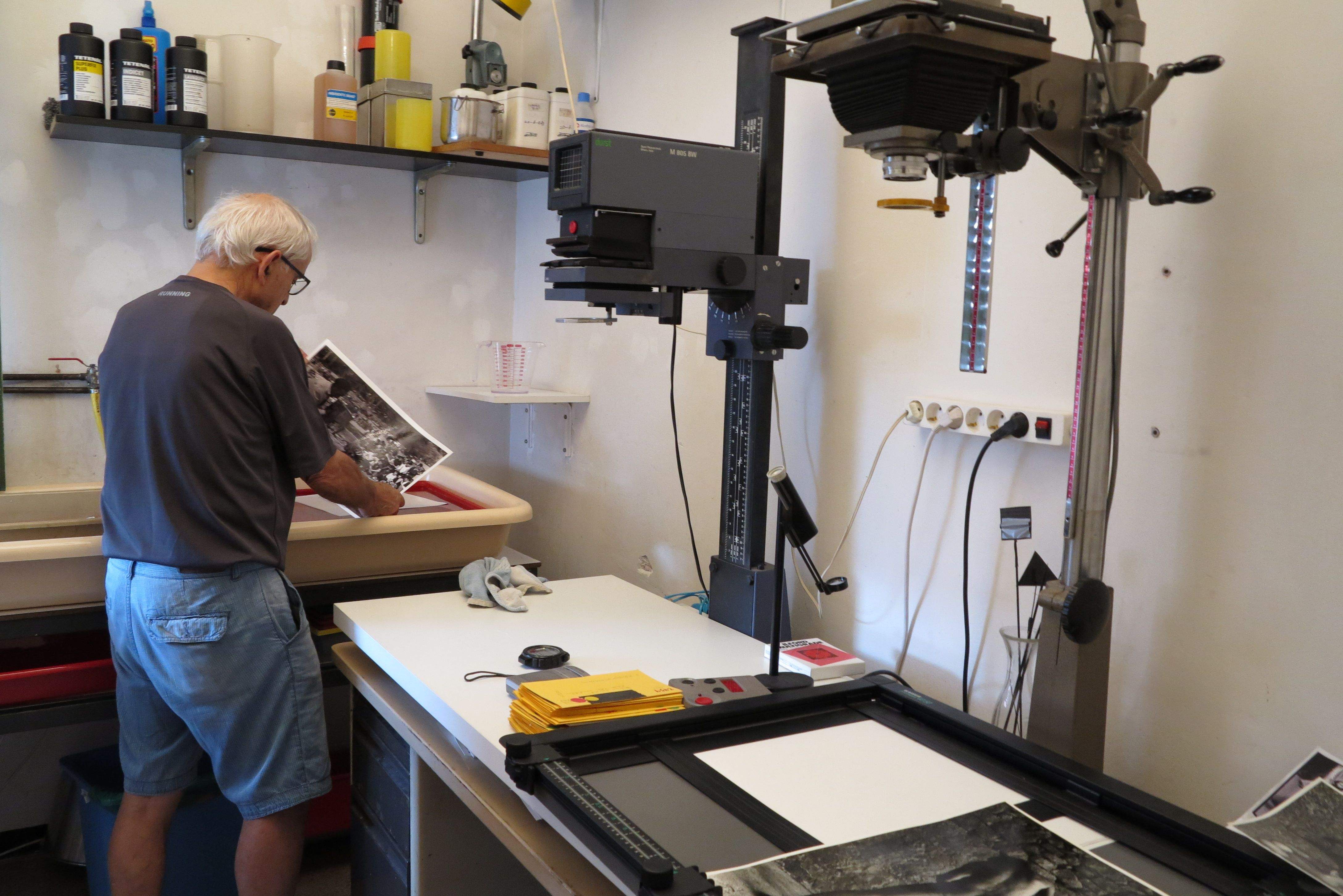 Josep Maria Roset al seu estudi. FOTO: Gemma Roset
