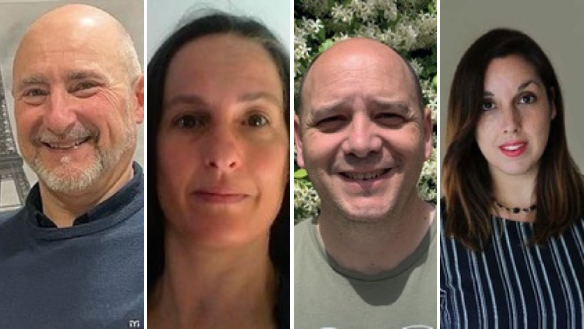 Jordi Díez, Maria José Quintana, Carles Aluju i Ingrid Llorens han presentat la seva candidatura per representar el Síndic de Greuges de Rubí. FOTOS: Ajuntament de Rubí