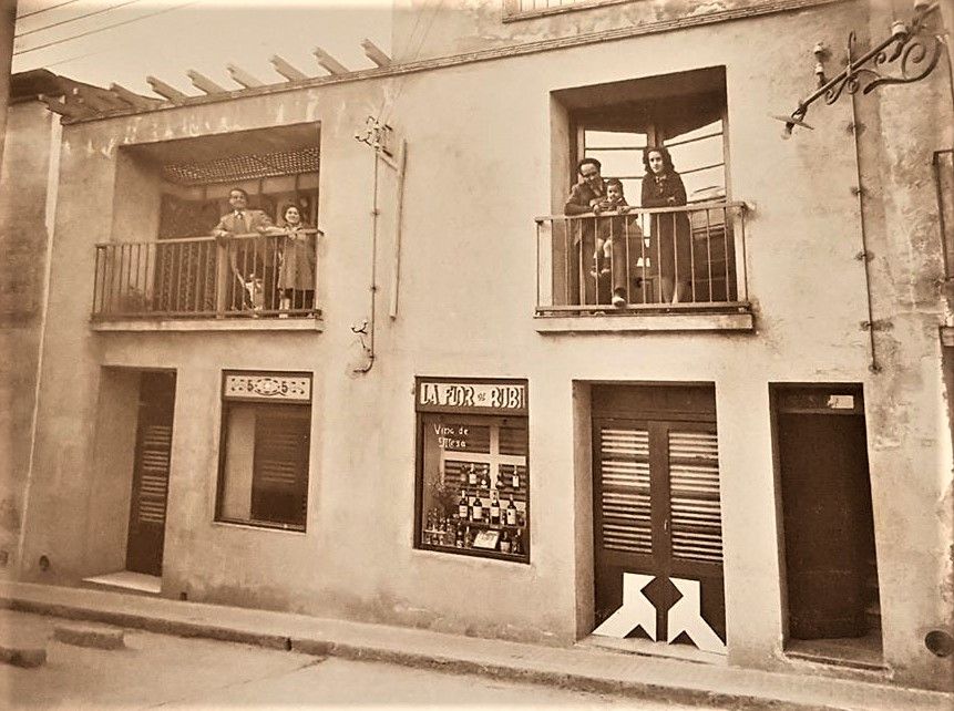 Establiment 'La flor de Rubí'. FOTO: Arxiu particular de Joaquim Conca i Grau/Autoria desconeguda