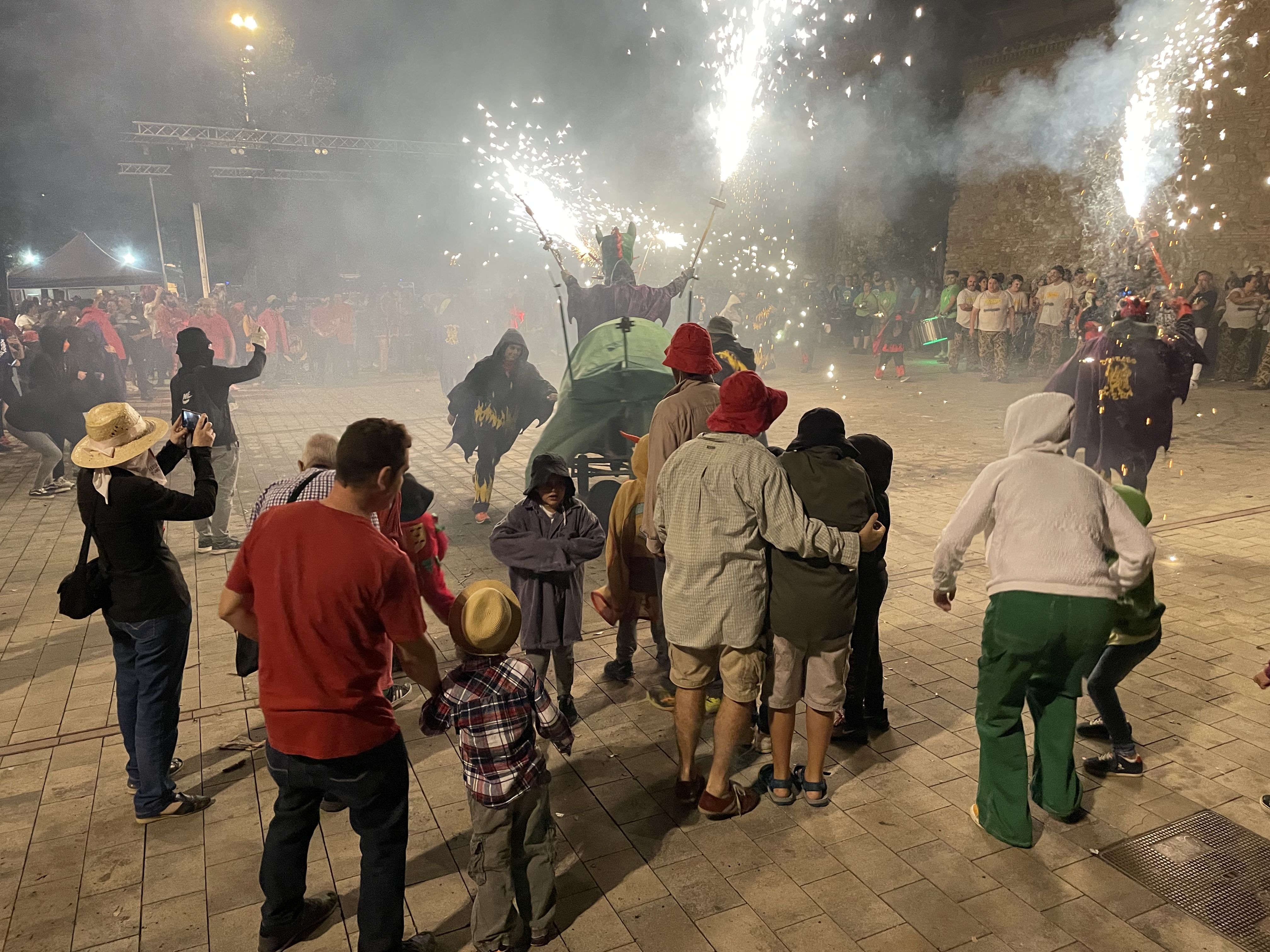 Imatge dels Tocs de Sant Roc 2022. FOTO: Arnau Martínez