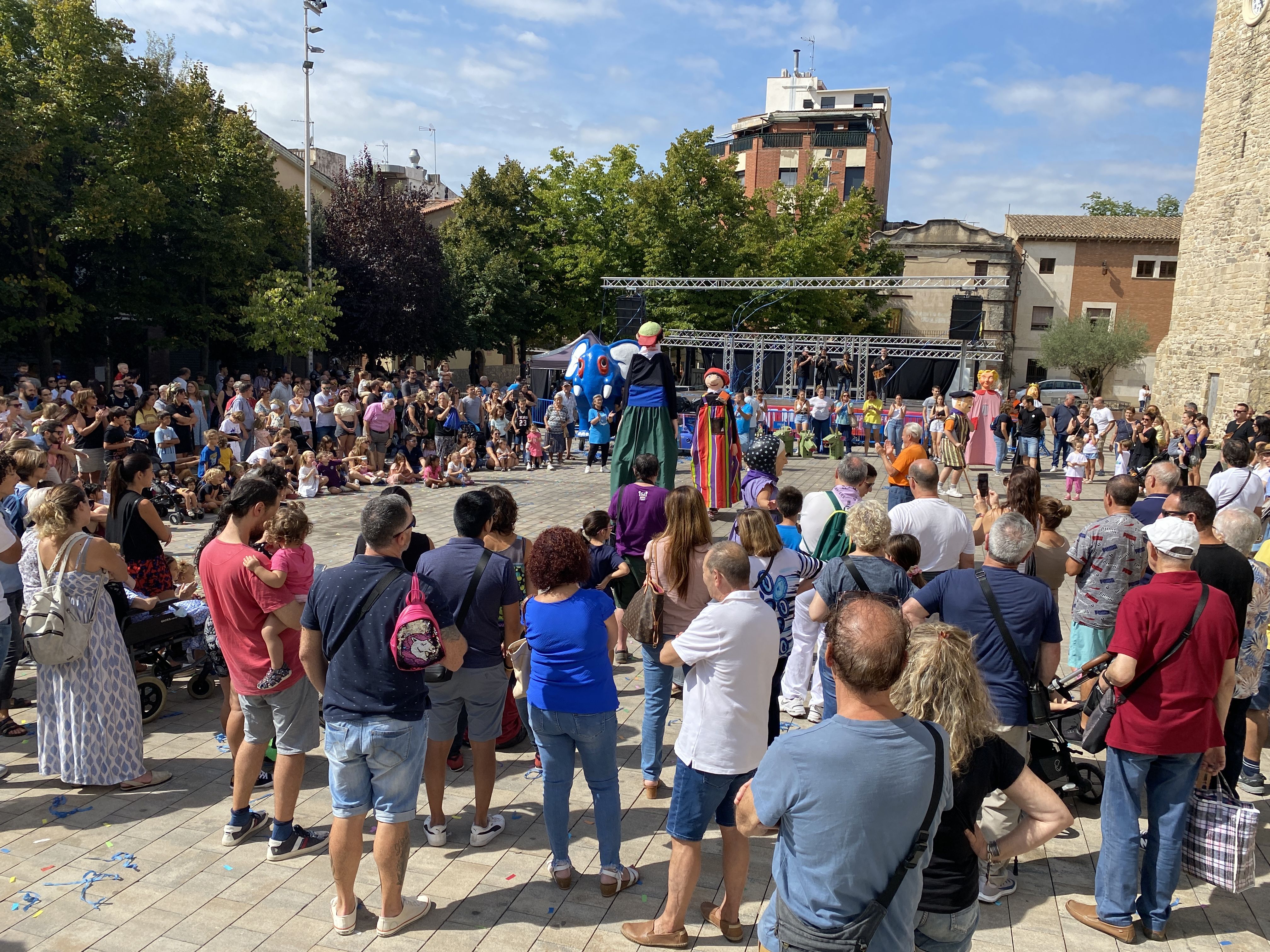 Imatge dels Tocs de Sant Roc 2022. FOTO: Arnau Martínez