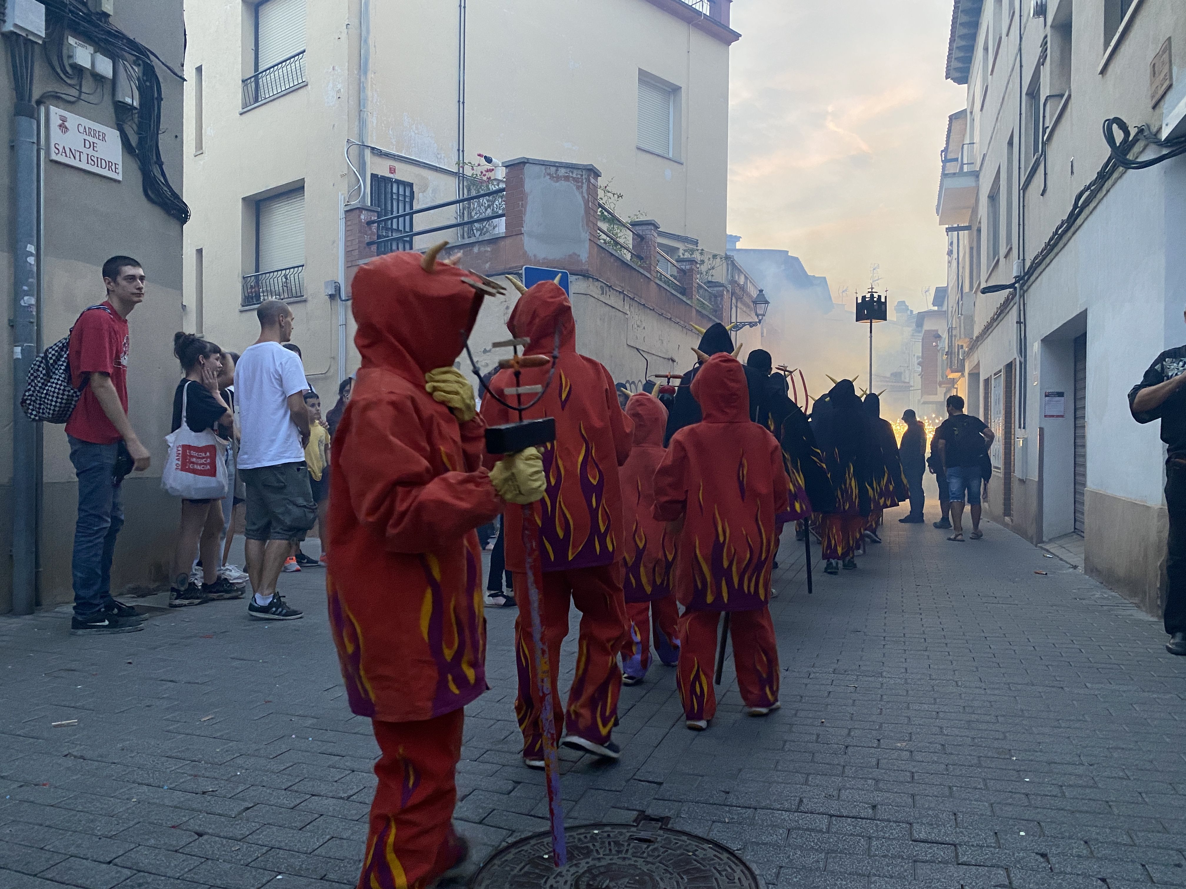 Imatge dels Tocs de Sant Roc 2022. FOTO: Arnau Martínez