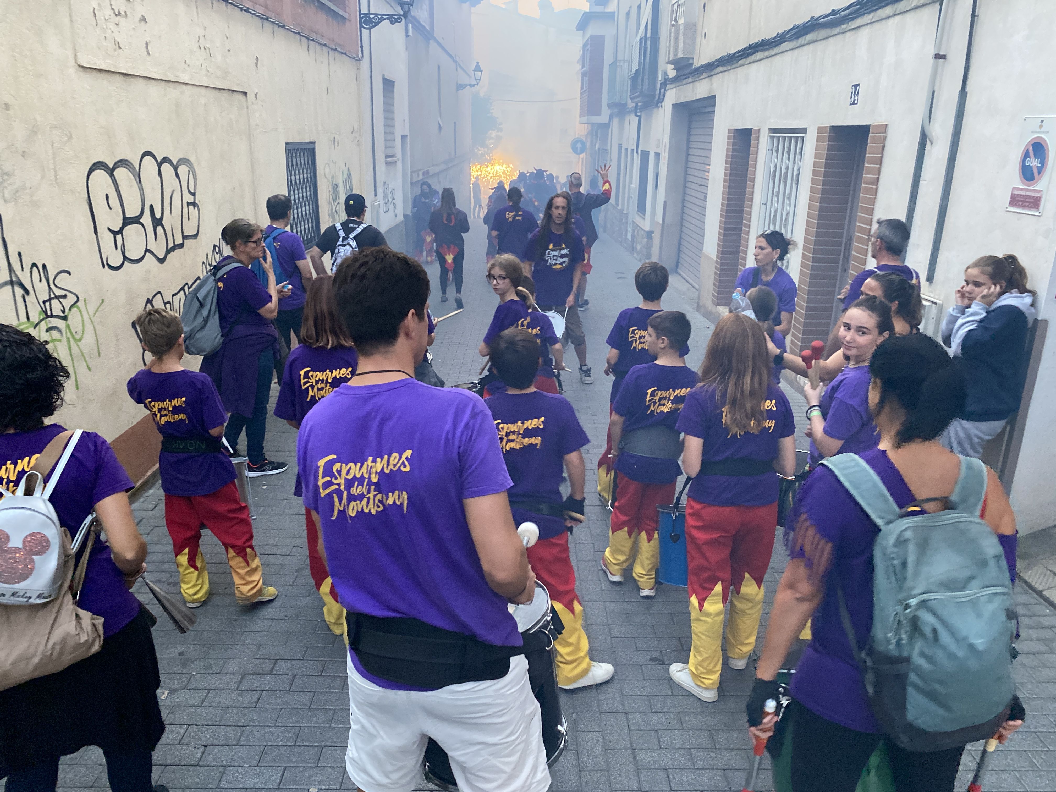 Imatge dels Tocs de Sant Roc 2022. FOTO: Arnau Martínez