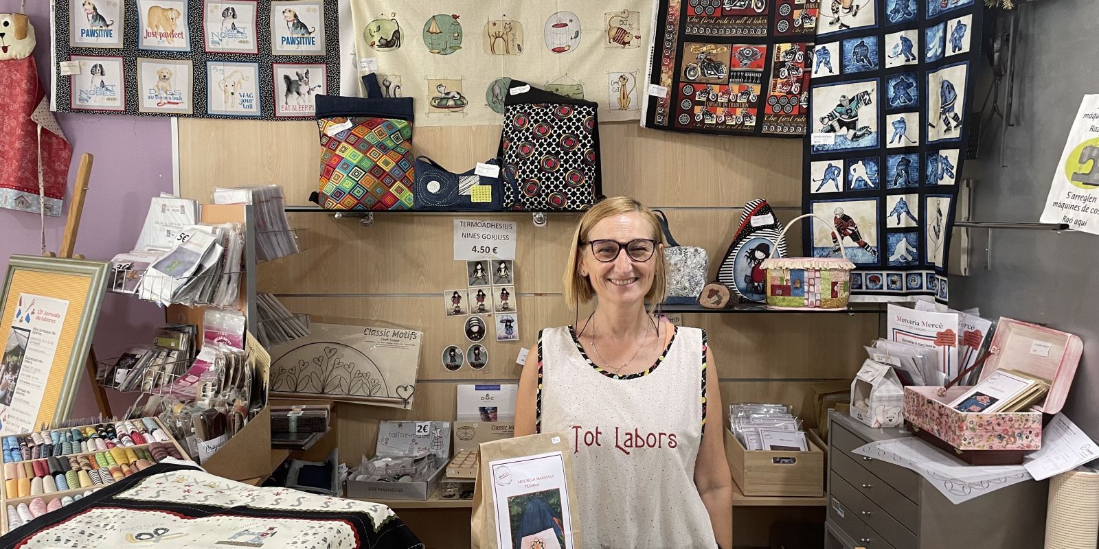 Les notícies més destacades de la setmana a Rubí, com l'entrevista a la Mercè, de Tot Labors. FOTO: NHS