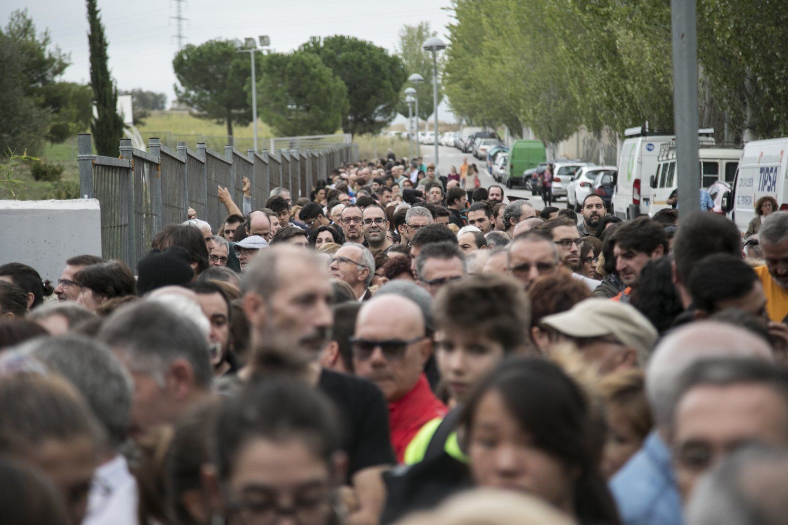 L'1 d'octubre de 2017 a Rubí. FOTO: Arxiu