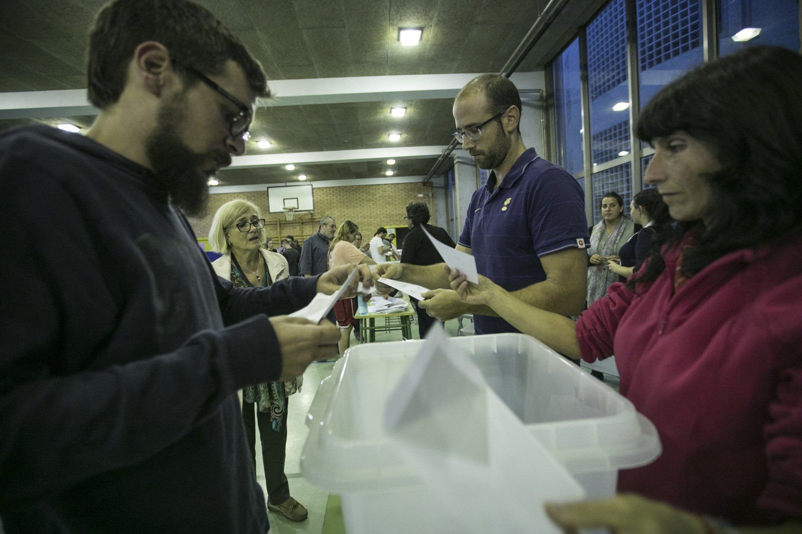 L'1 d'octubre de 2017 a Rubí. FOTO: Arxiu