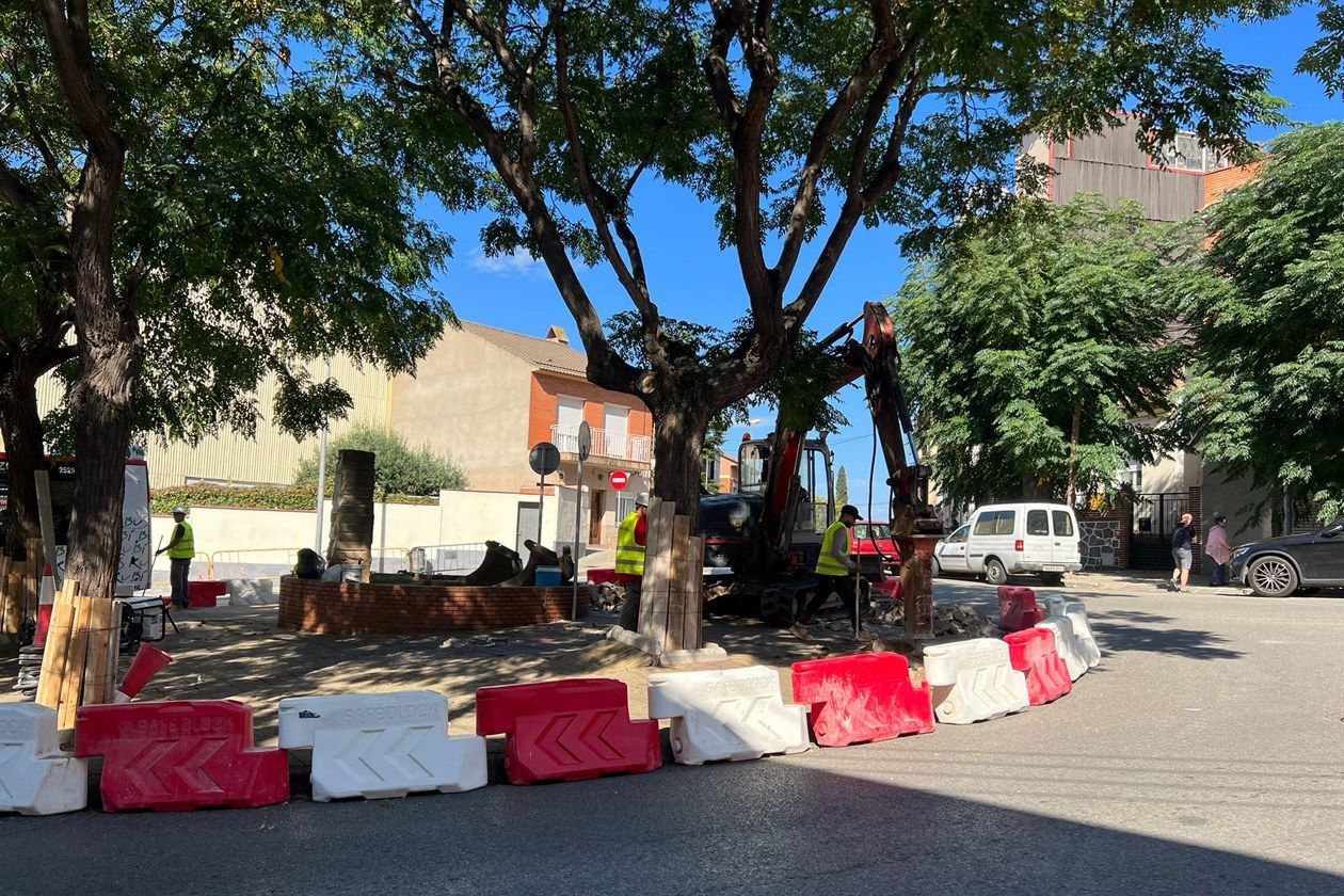 Les obres a la plaça de Celso Emilio Ferreiro ja han començat. FOTO: Ajuntament de Rubí Les obres a la plaça de Celso Emilio Ferreiro ja han començat. FOTO: Ajuntament de Rubí