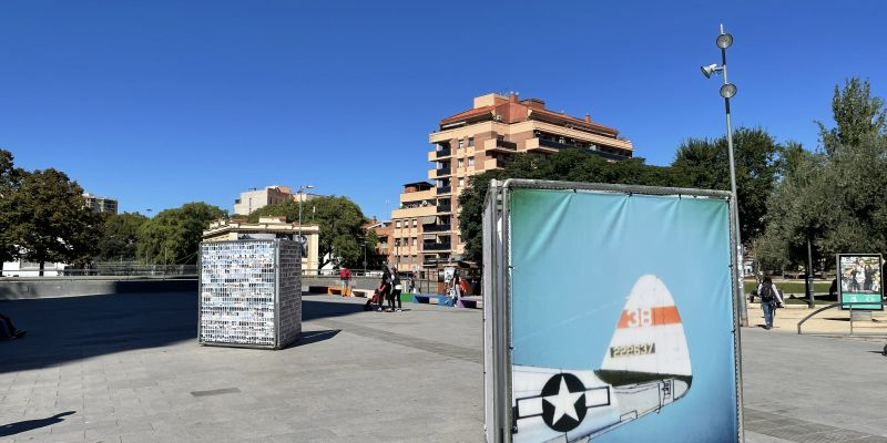 Visites guiades i activitats organitzades al voltant del festival de fotografia La Nuu de Rubí. FOTO: NHS