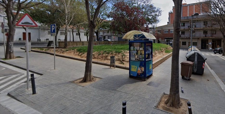 Quiosc de l’ONCE ubicat al carrer Toledo. FOTO: Google Maps