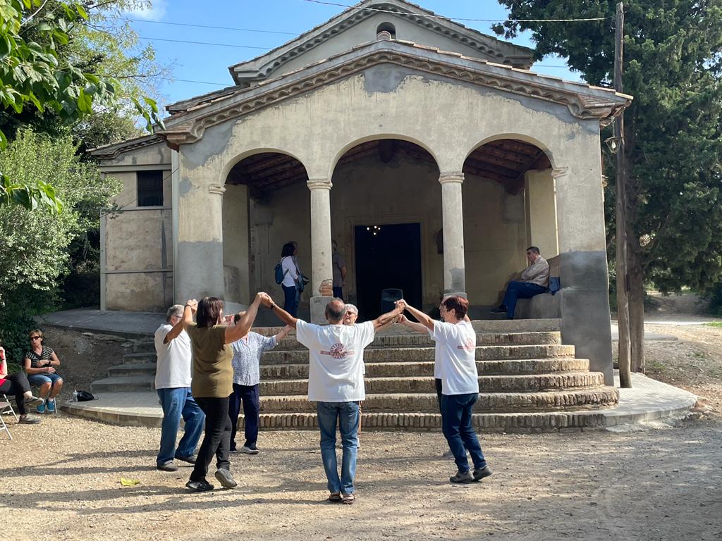 Celebració de l'Aplec de Tardor a l'ermita de Sant Muç. Any 2022. FOTO: Estela Luengo
