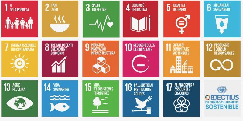 17 són els Objectius de Desenvolupament Sostenible (ODS) proposats per les Nacions Unides (ONU) i són la base de l’acció municipal. FOTO: Ajuntament de Rubí