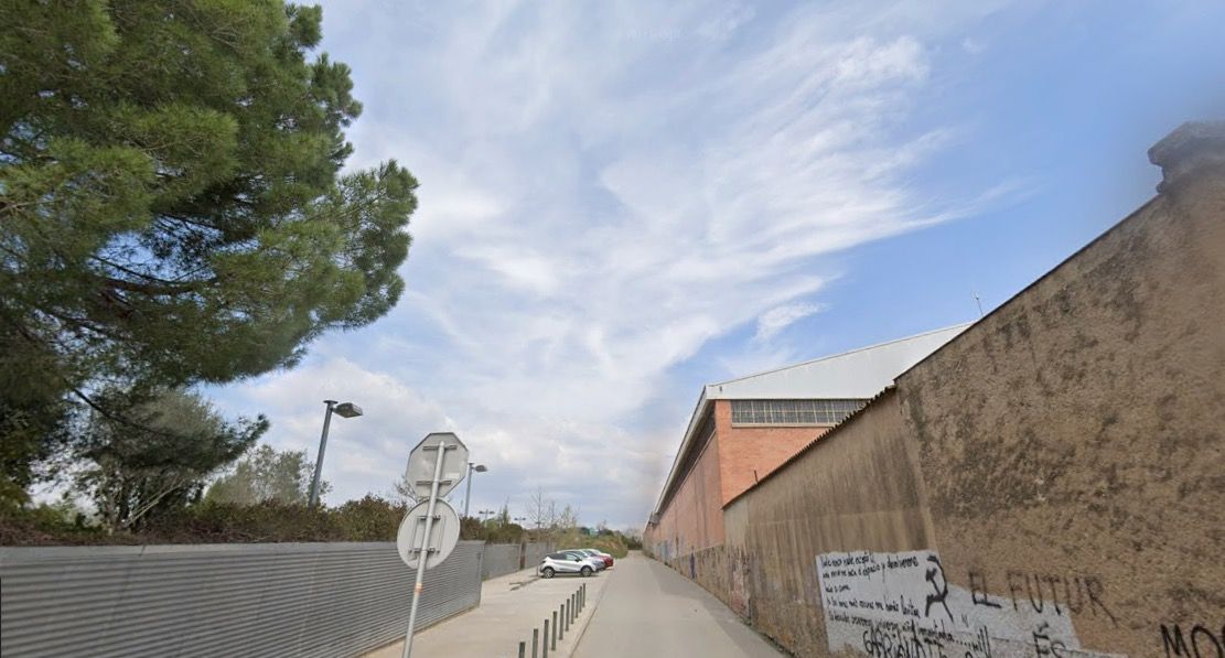 Declaració institucional al ple d'octubre per reivindicar una segona estació de Ferrocarrils al carrer Castell. FOTO: Google Maps