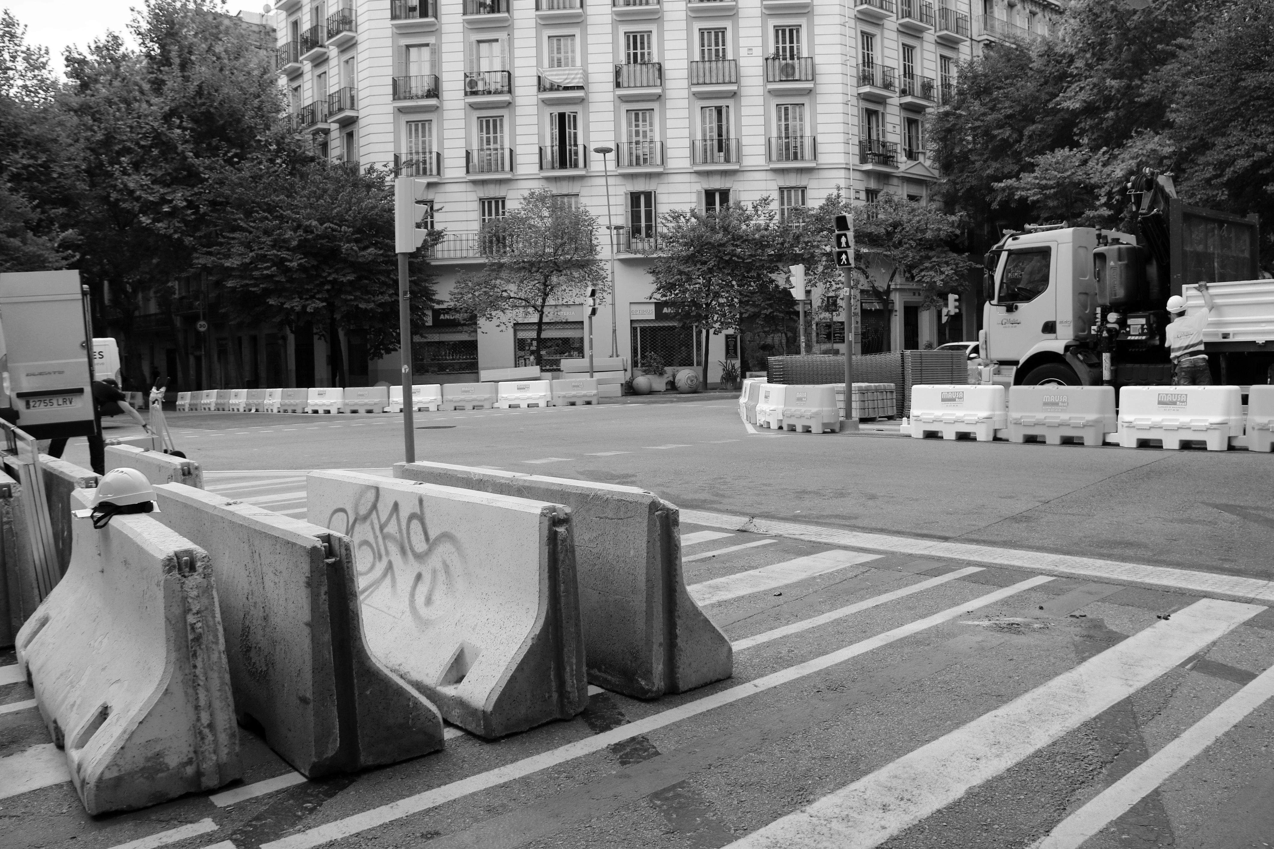 Una de les superilles a l'Eixample de Barcelona. FOTO: Eli Don (ACN)