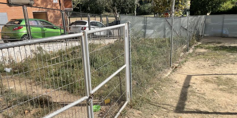 El nou edifici annex s'ubicaria en una zona del pati actual. FOTO: NHS