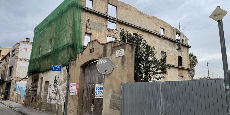 Cal Met Lleó està situada al carrer Sant Pere 42 de Rubí. FOTO: NHS