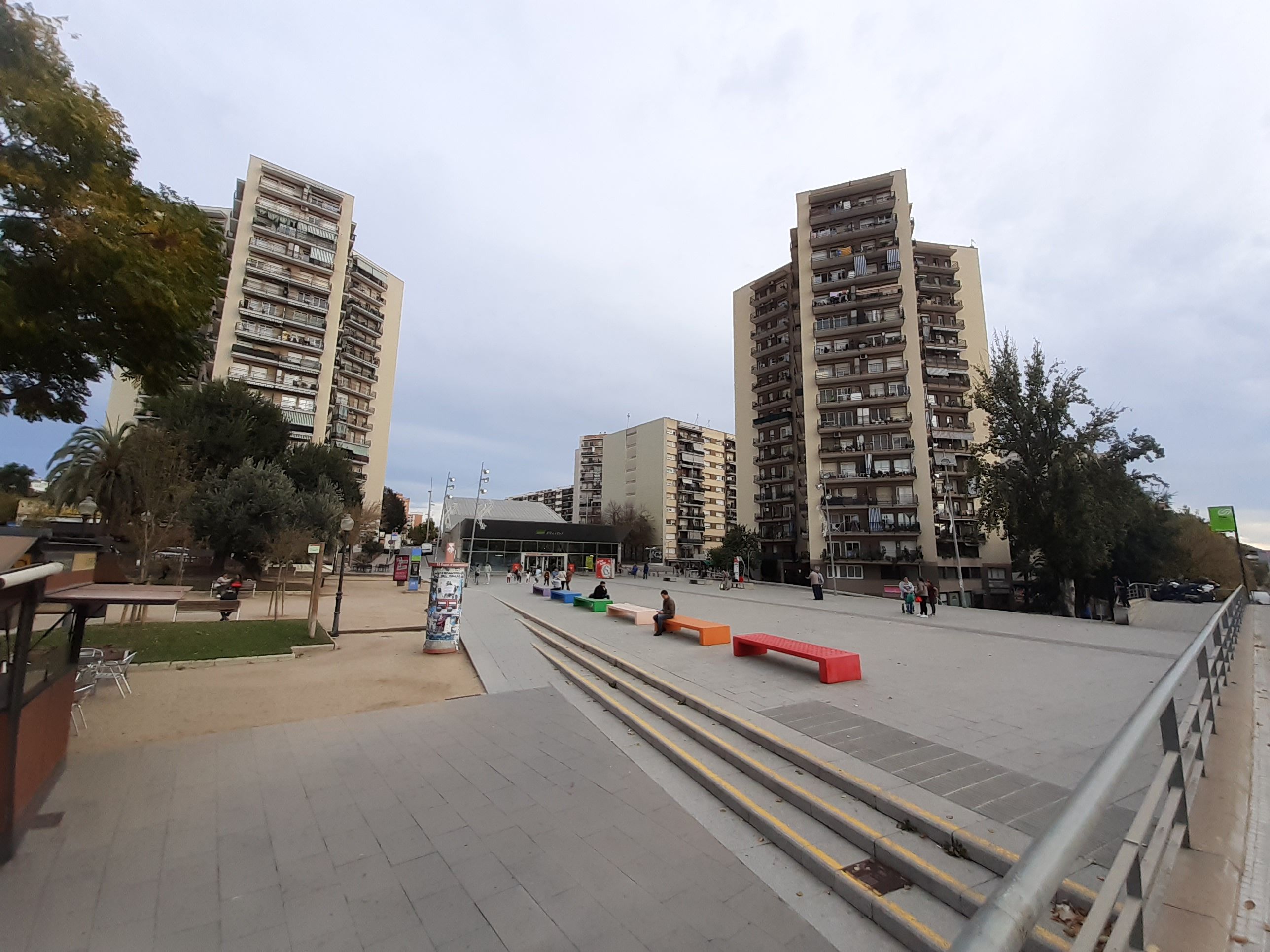 Plaça Nova Estació de Rubí. FOTO: Andrea Sánchez Esteban