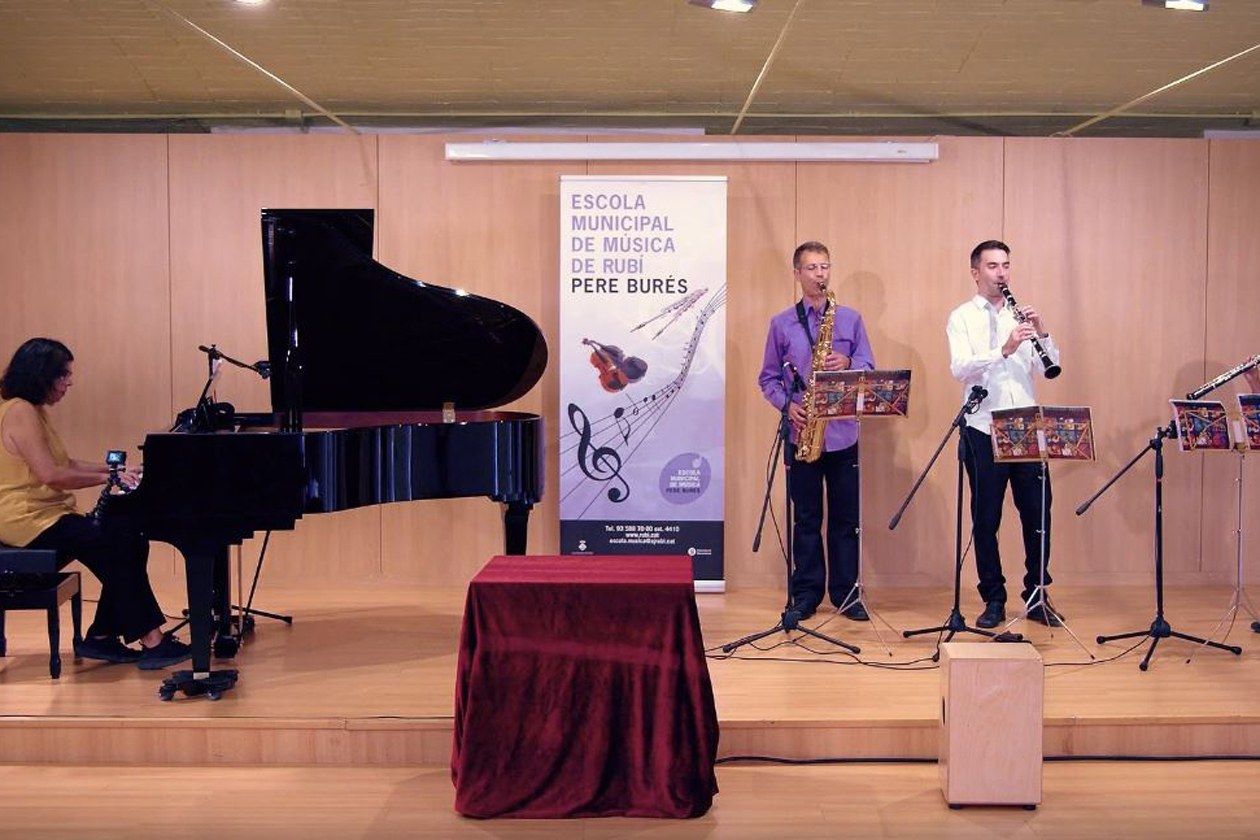 L'escola de música Pere Burés oferirà un concert gratuït per Sant Cecília. FOTO: Ajuntament de Rubí