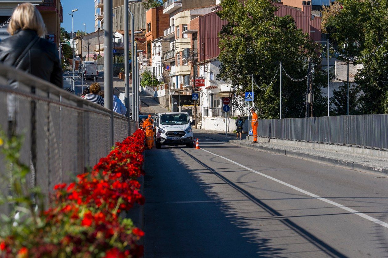 Inici de la segona fase d'obres al pont del carrer Sant Joan. FOTO: Ajuntament de Rubí - Localpres Inici de la segona fase d'obres al pont del carrer Sant Joan. FOTO: Ajuntament de Rubí - Localpres