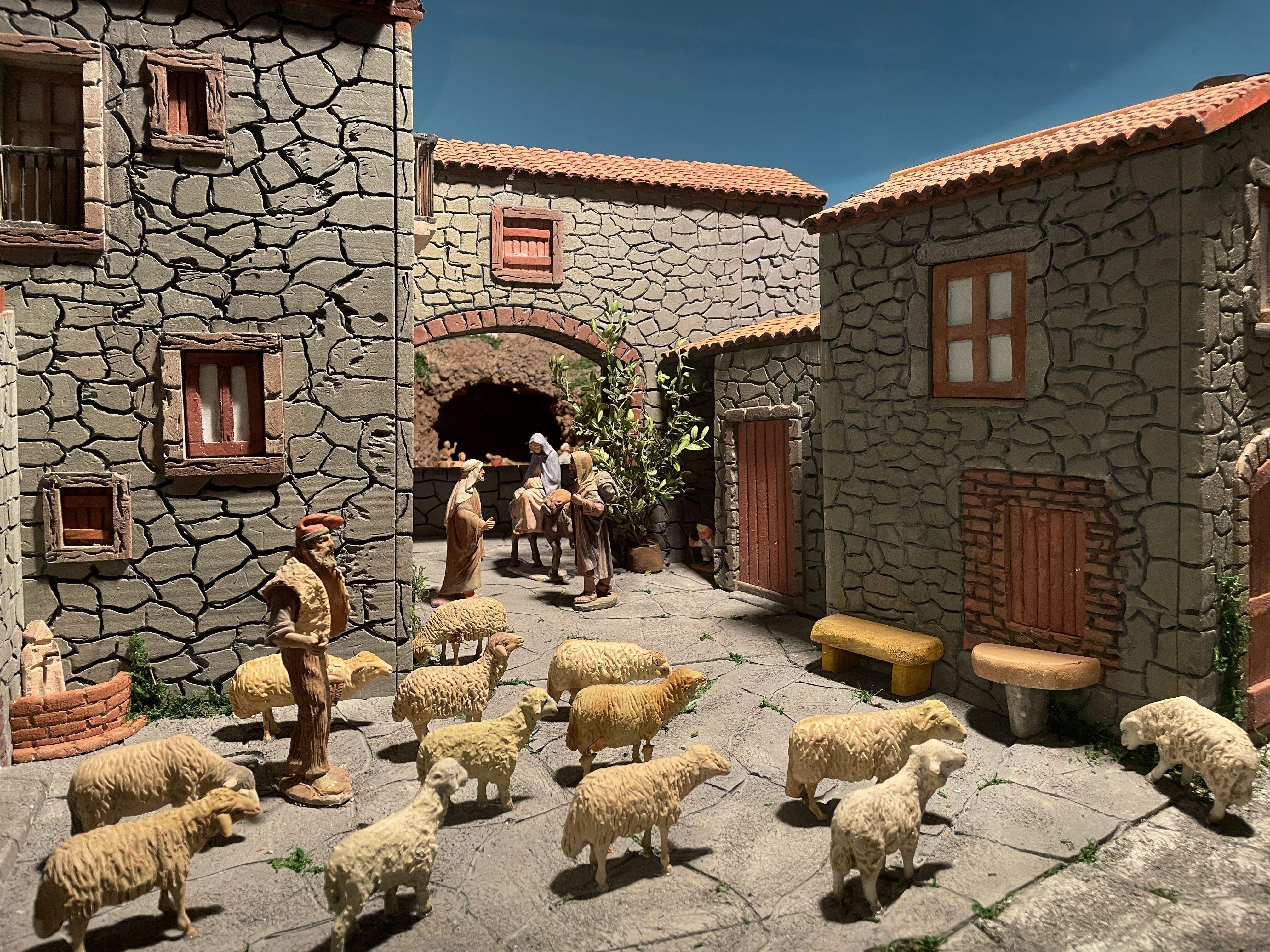 Exposició de diorames de l’Associació de Pessebristes de Rubí. FONT  Arxiu 