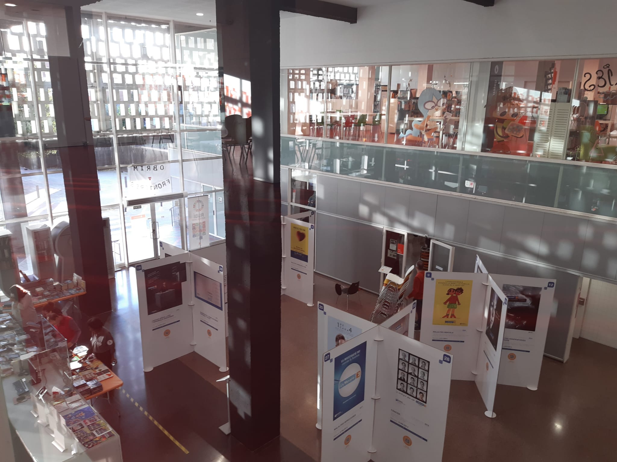 L'exposició tindrà lloc a la Biblioteca Mestre Martí Tauler. FOTO: Andrea Sánchez Esteban