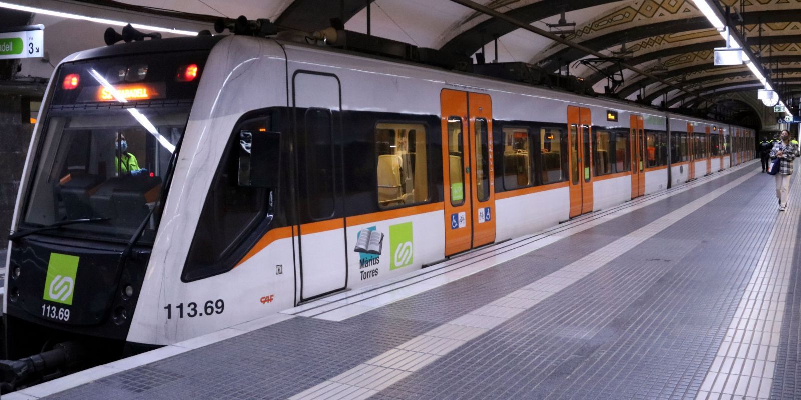 L'estació de Ferrocarrils de plaça de Catalunya FOTO: Clara Pàmies / ACN