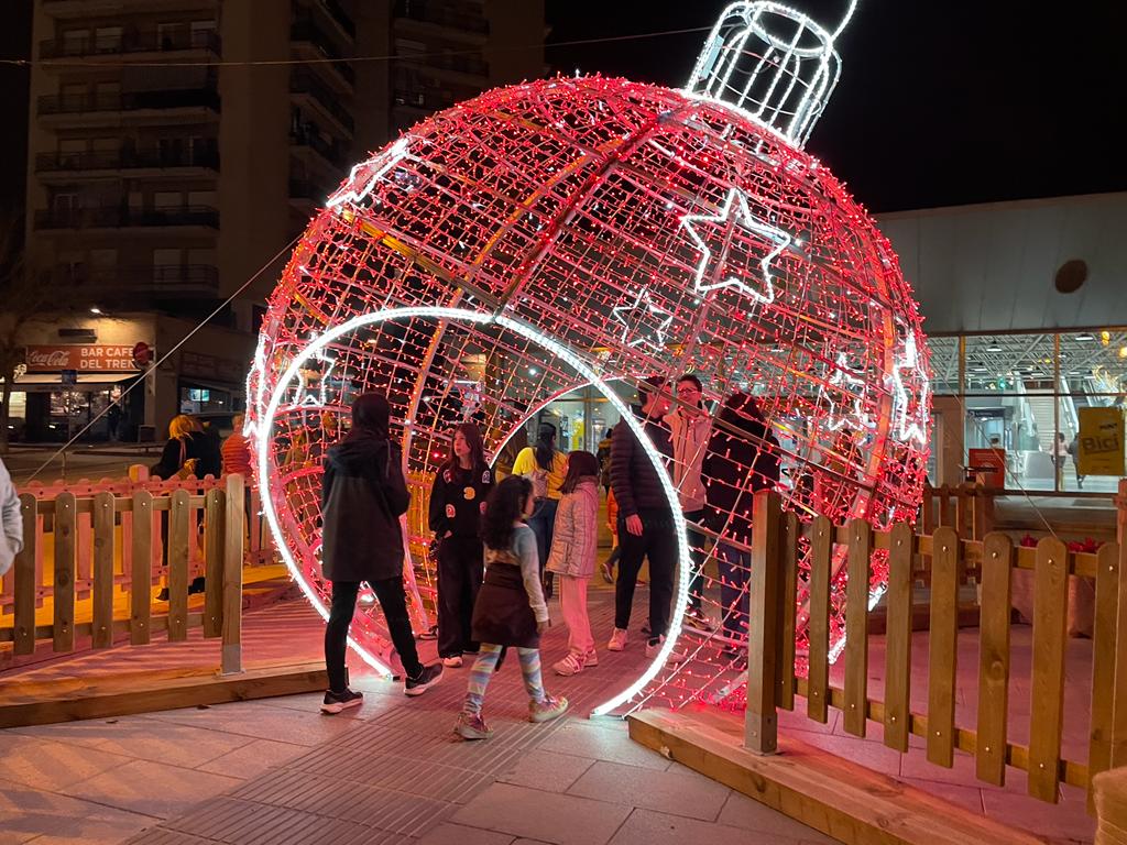 Encesa de llums de Nadal a Rubí 2022. FOTO: Estela Luengo