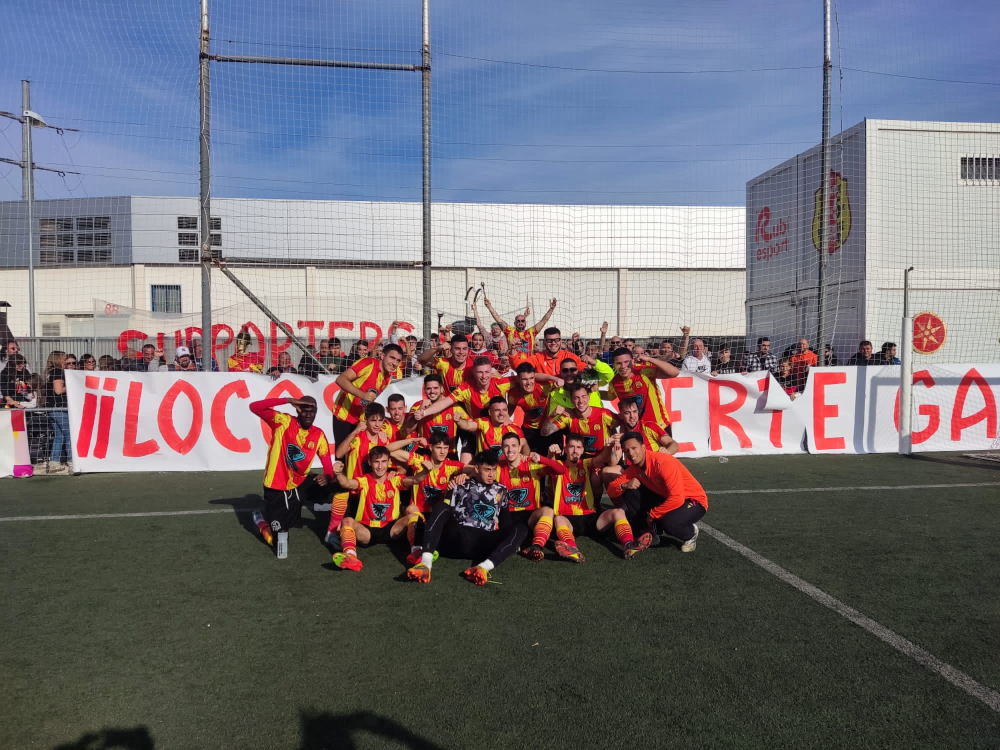 El Veinti guanya el derbi de la ciutat contra el filial de la UE Rubí. FOTO: Cedida