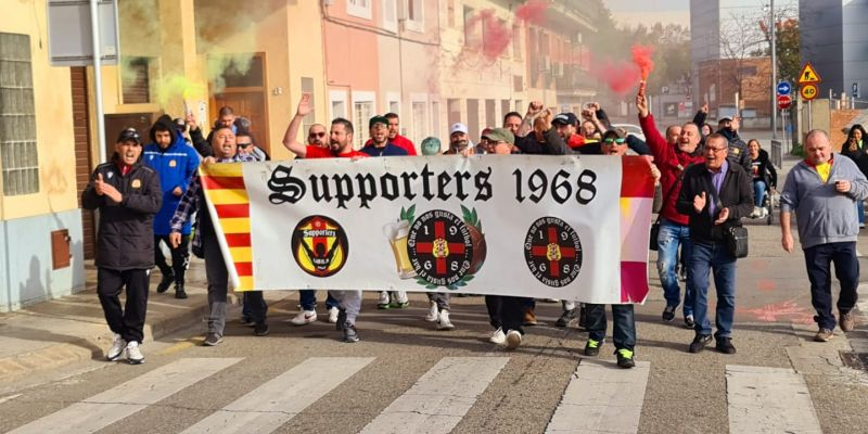 Grup d'animació local Supporters 1968. FOTO: Cedida