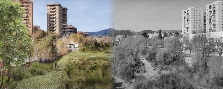 Foto extreta del vídeo 'Rieres: visió de futur 3'. FONT: Ajuntament de Terrassa